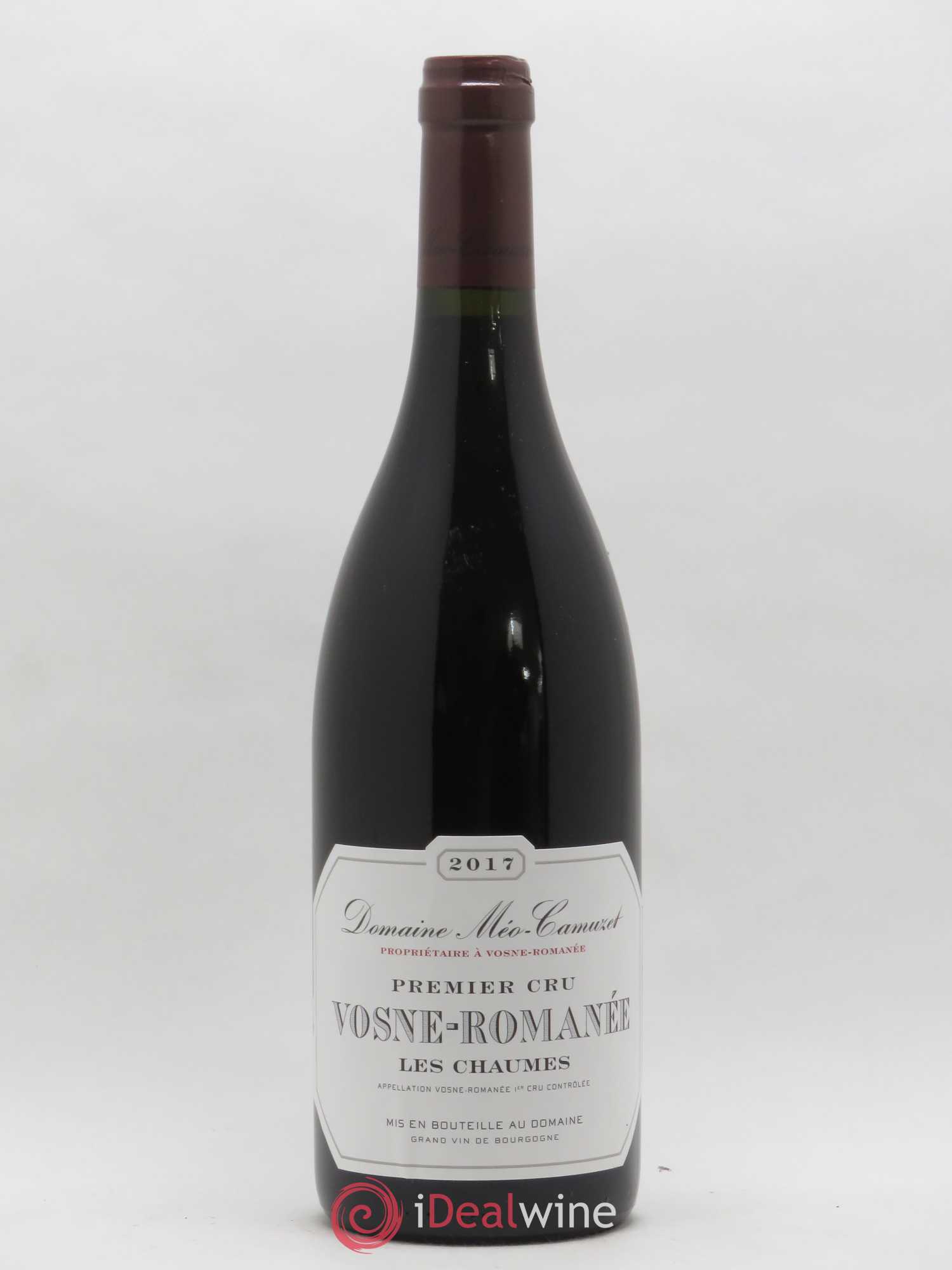 Vosne-Romanée 1er Cru Les Chaumes Méo-Camuzet (Domaine) 2017 - Lot de 1 bouteille - 0
