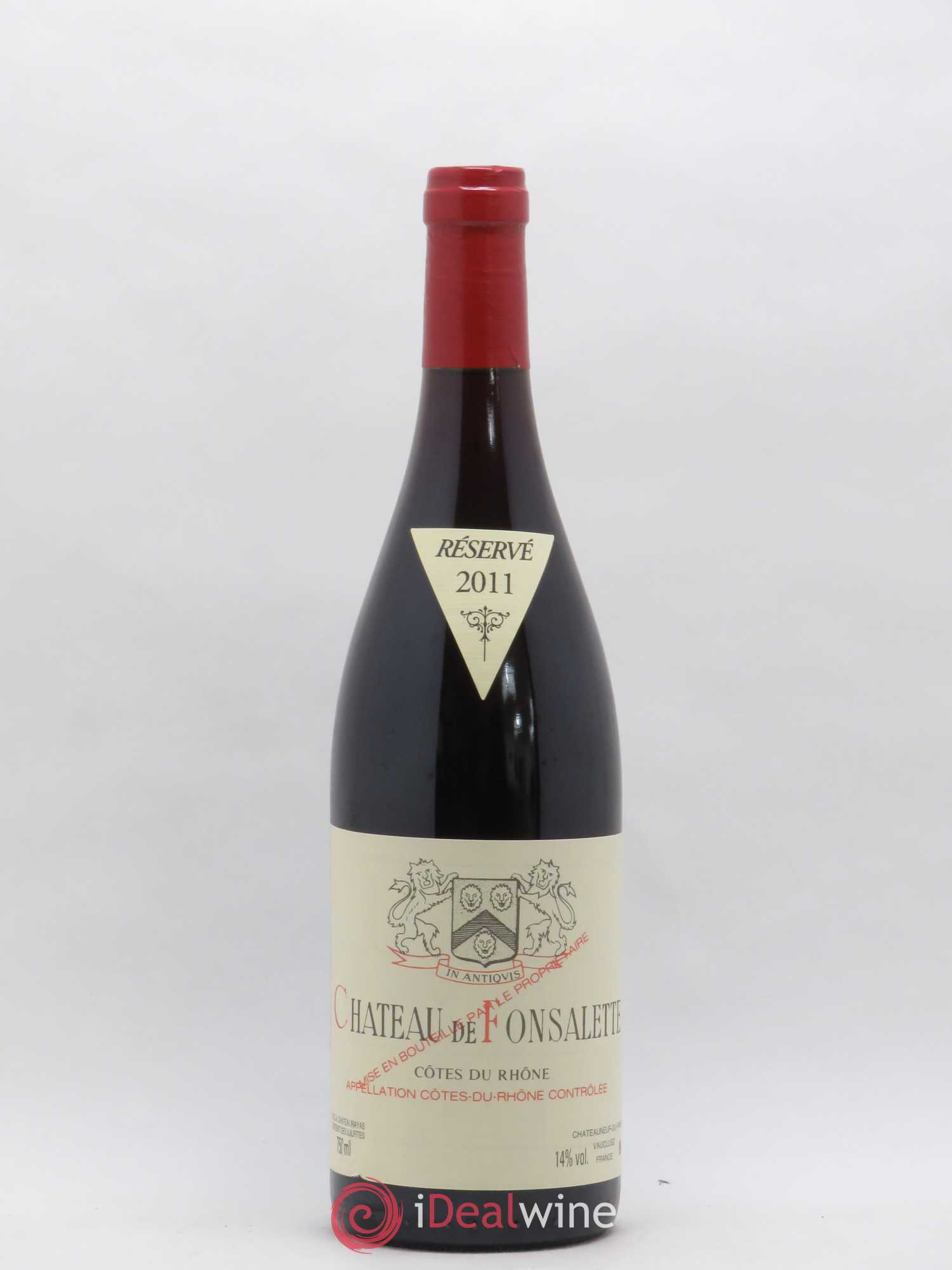 Côtes-du-Rhône Château de Fonsalette Emmanuel Reynaud (sans prix de réserve) 2011 - Lot de 1 bouteille - 0