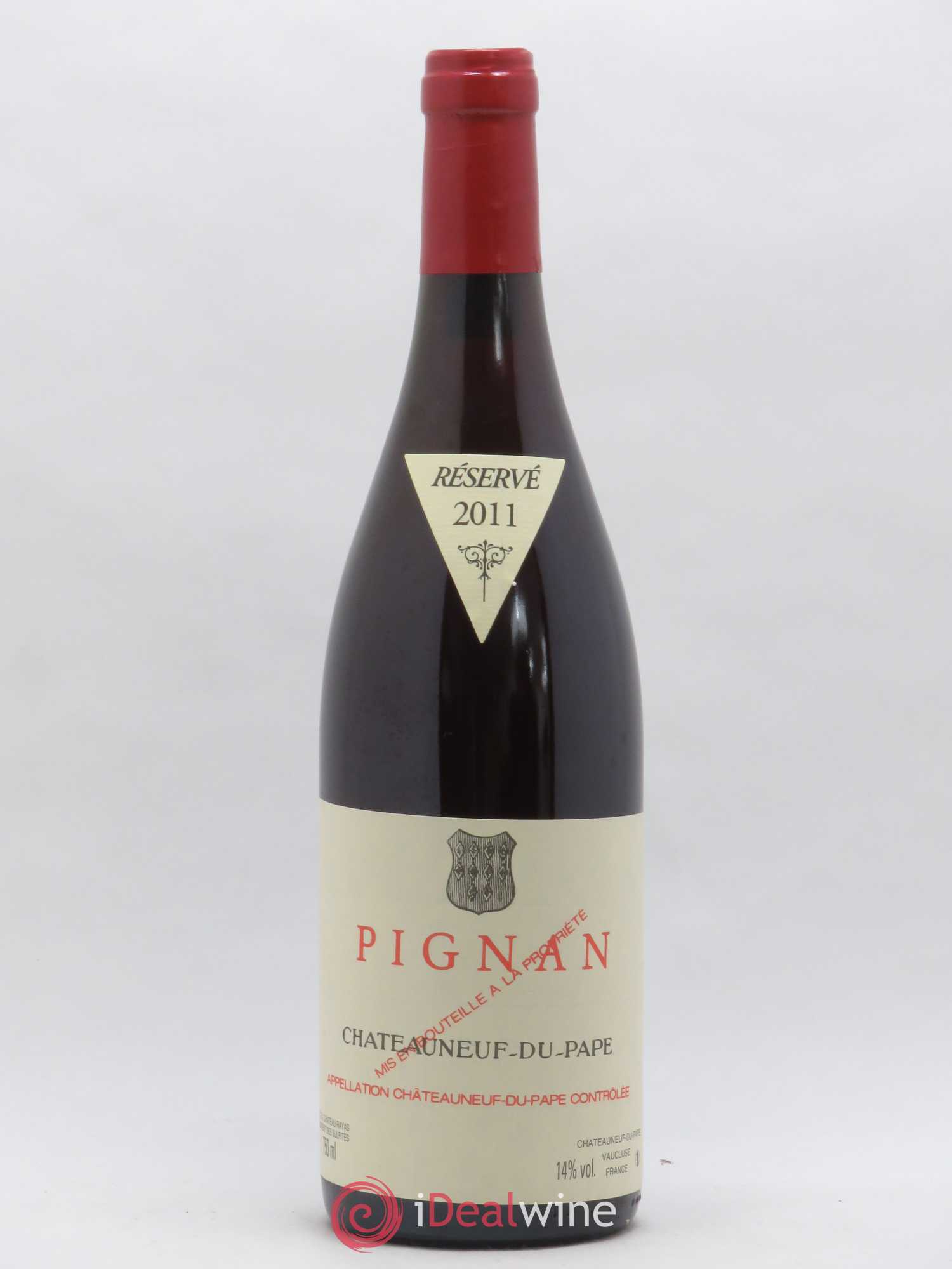 Châteauneuf-du-Pape Pignan Emmanuel Reynaud 2011 - Lot de 1 bouteille - 0