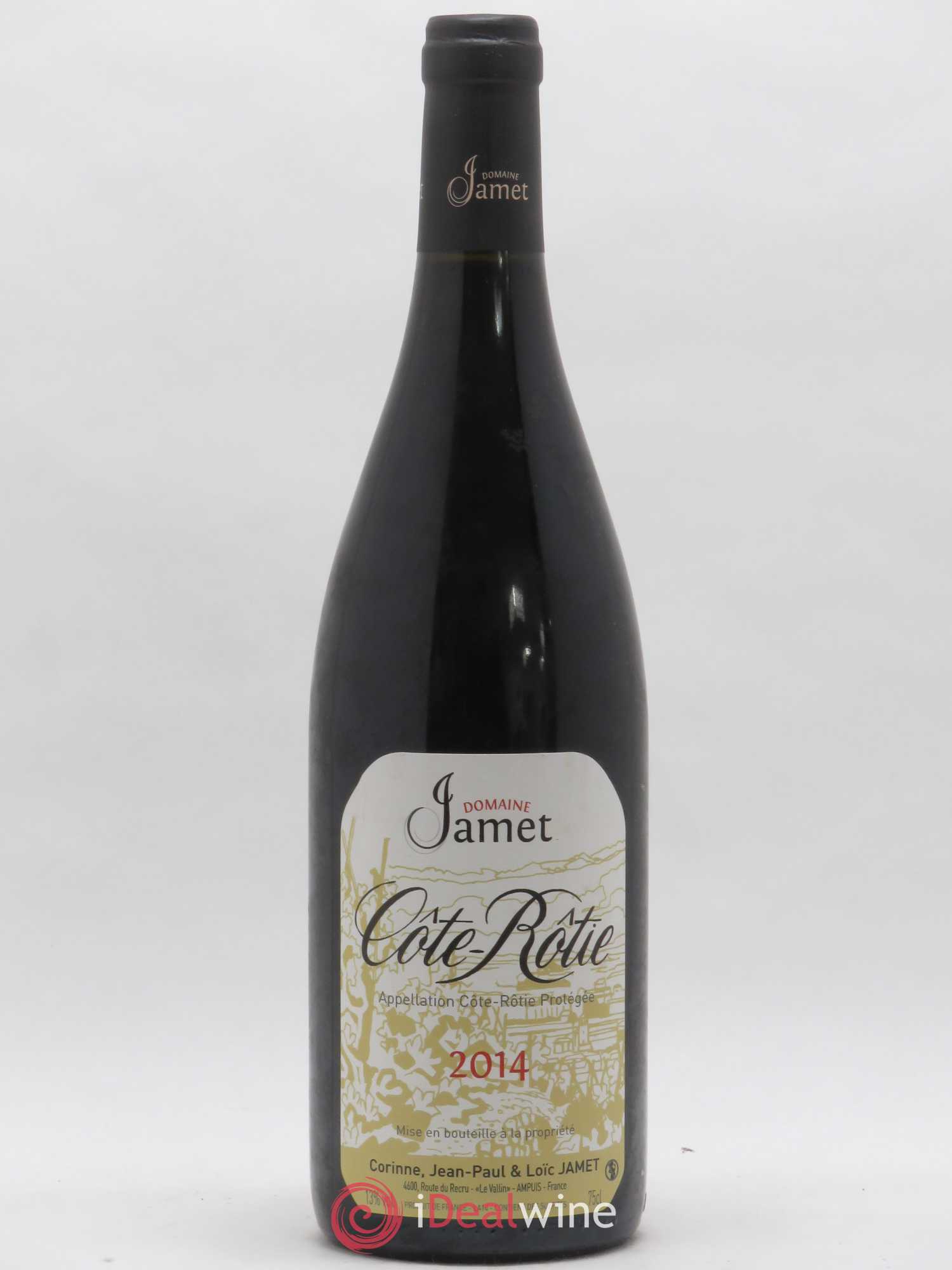 Côte-Rôtie Jamet (Domaine) 2014 - Lot de 1 bouteille - 0