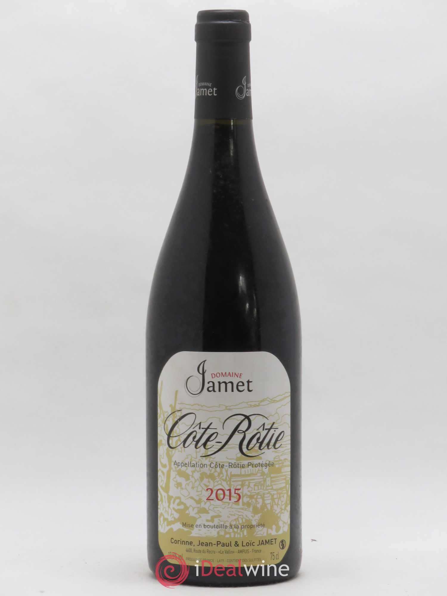 Côte-Rôtie Jamet (Domaine) 2015 - Lot de 1 bouteille - 0