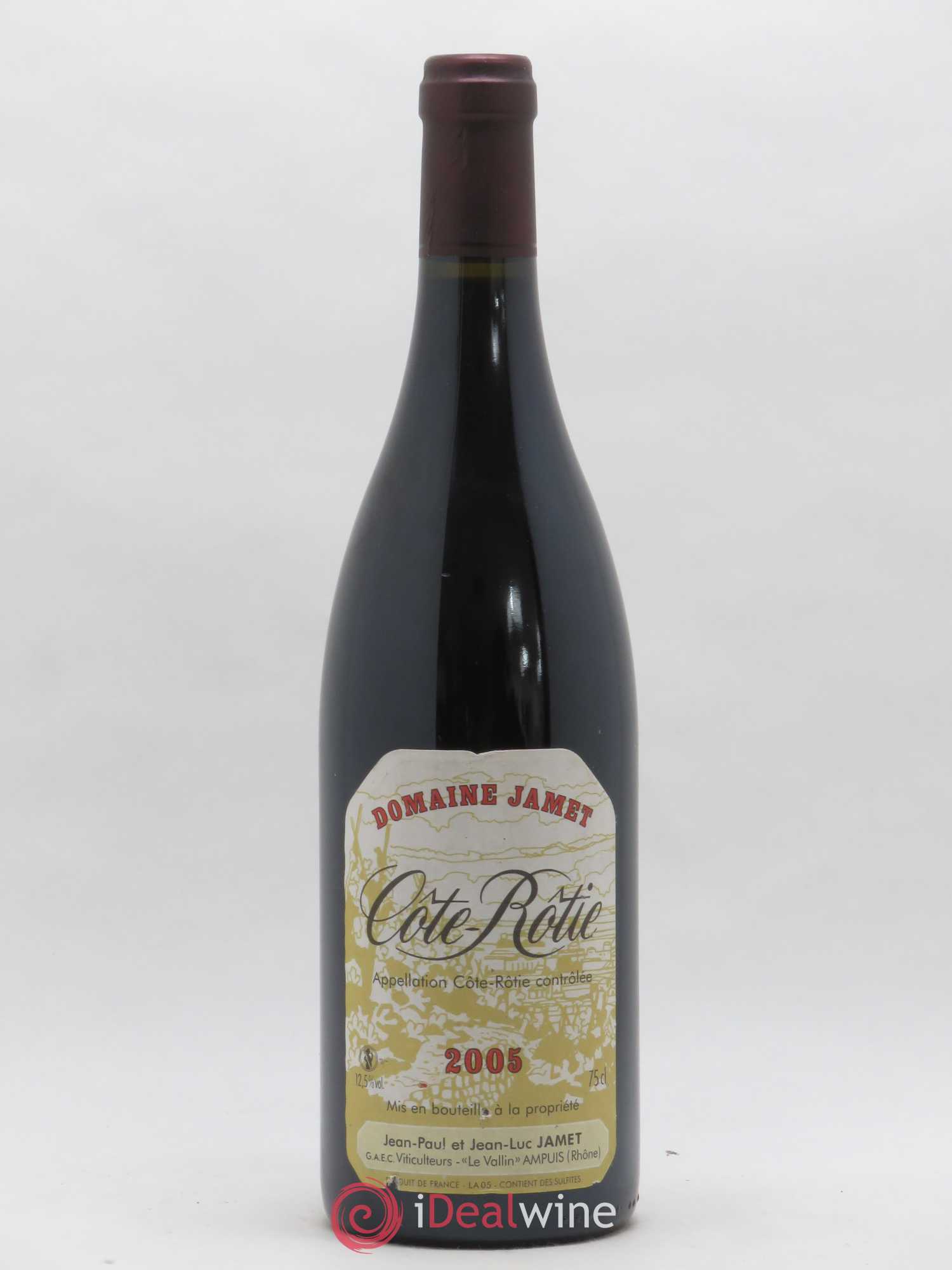 Côte-Rôtie Jamet (Domaine) 2005 - Lot de 1 bouteille - 0