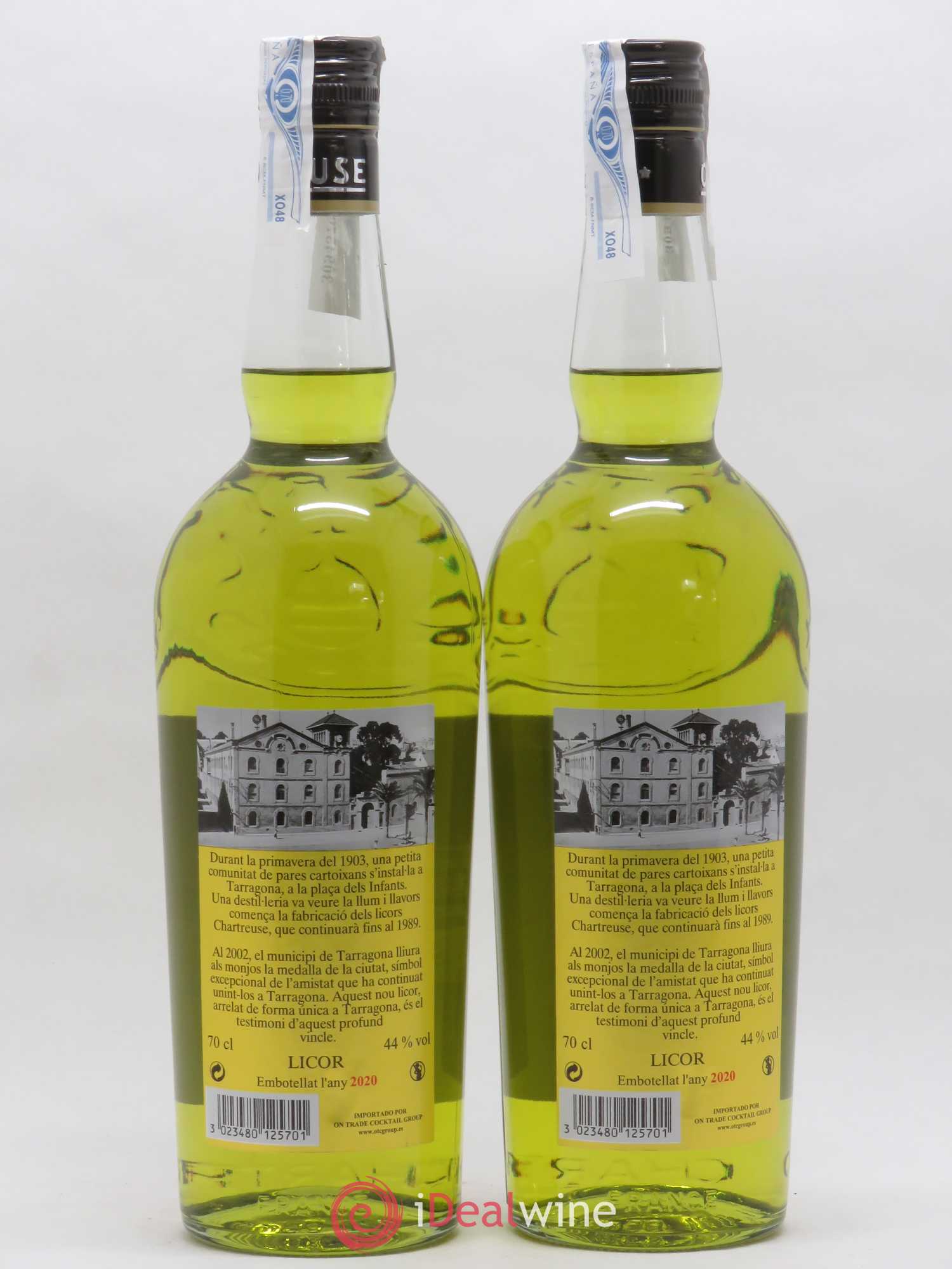 Chartreuse Pères Chartreux Episcopale La Tau Dédiée A La Ville De Tarragone 2020 - Posten von 2 Flaschen - 1