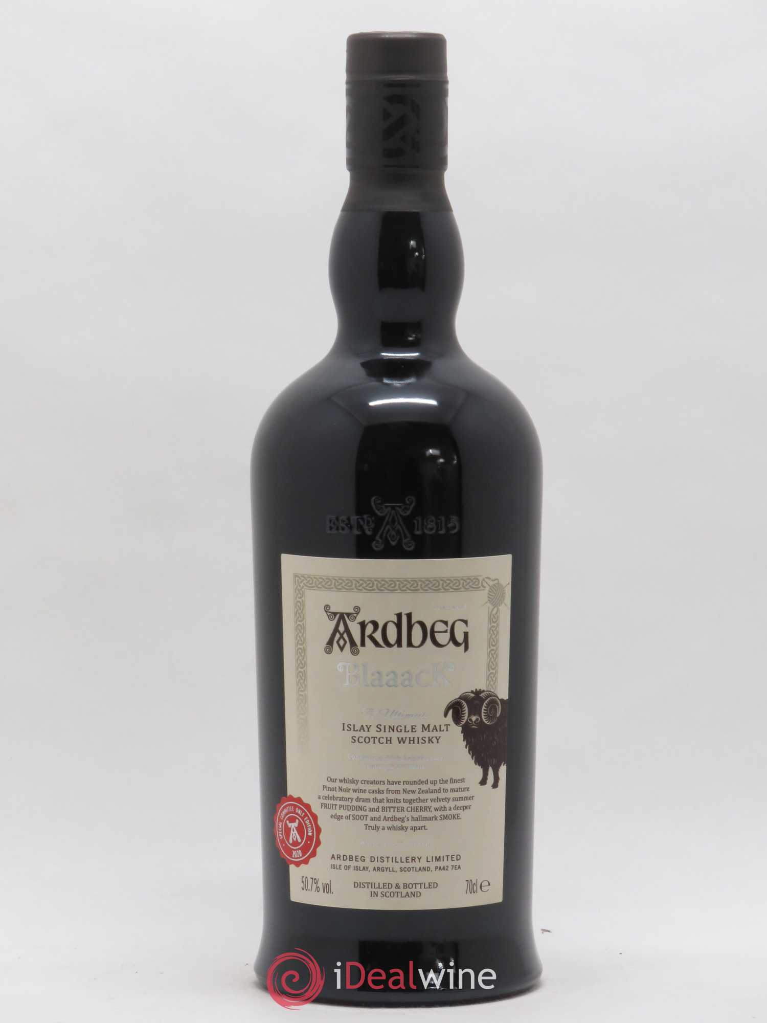 Whisky Ecosse Islay Ardbeg Blaack Exclusive Comittee Release 20ème Anniversaire Du Comittee Edition Limitée - Posten von 1 Flasche - 0