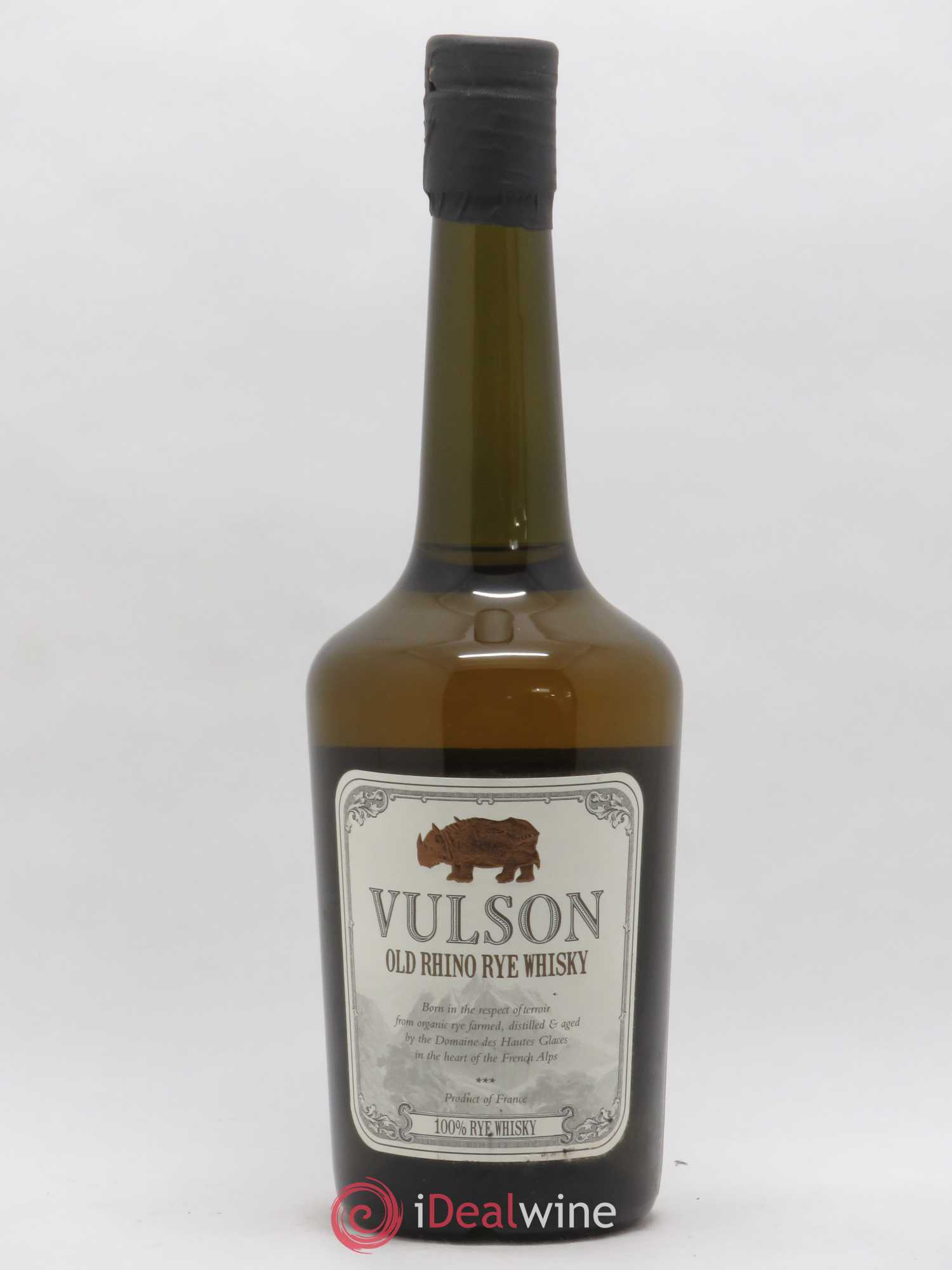 Whisky Domaine Des Hautes Glaces Rye Whiskey Vulson Old Rhino - Posten von 1 Flasche - 0