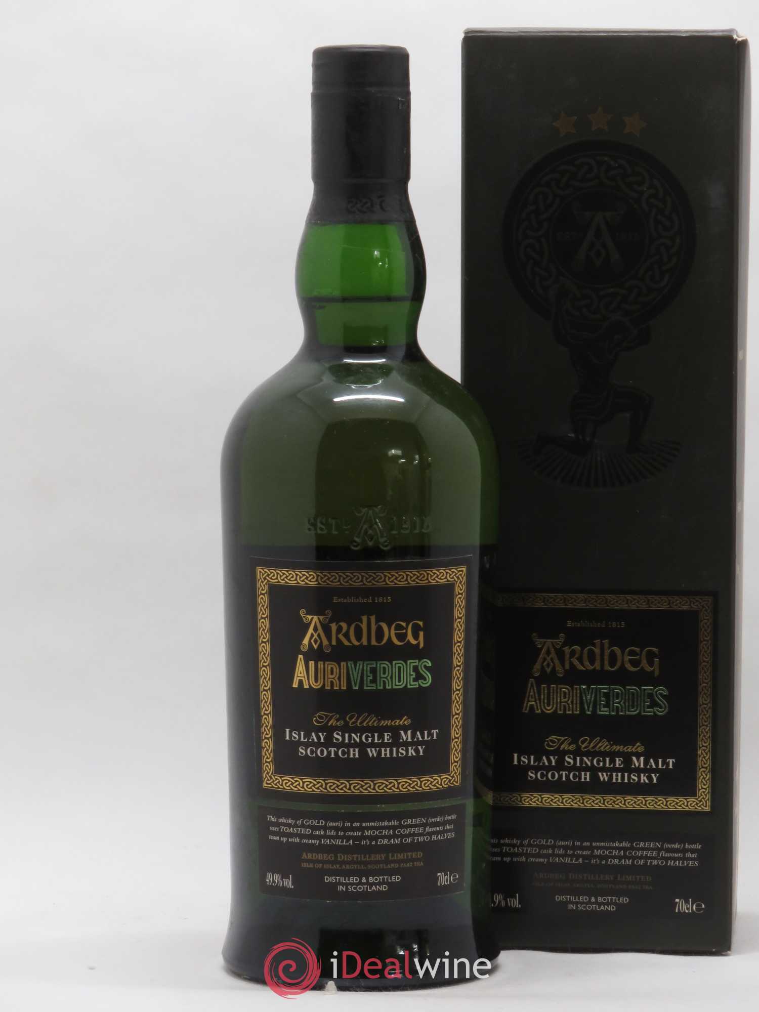 Whisky Ecosse Islay Ardbeg Auriverde - Lot of 1 bottle - 0