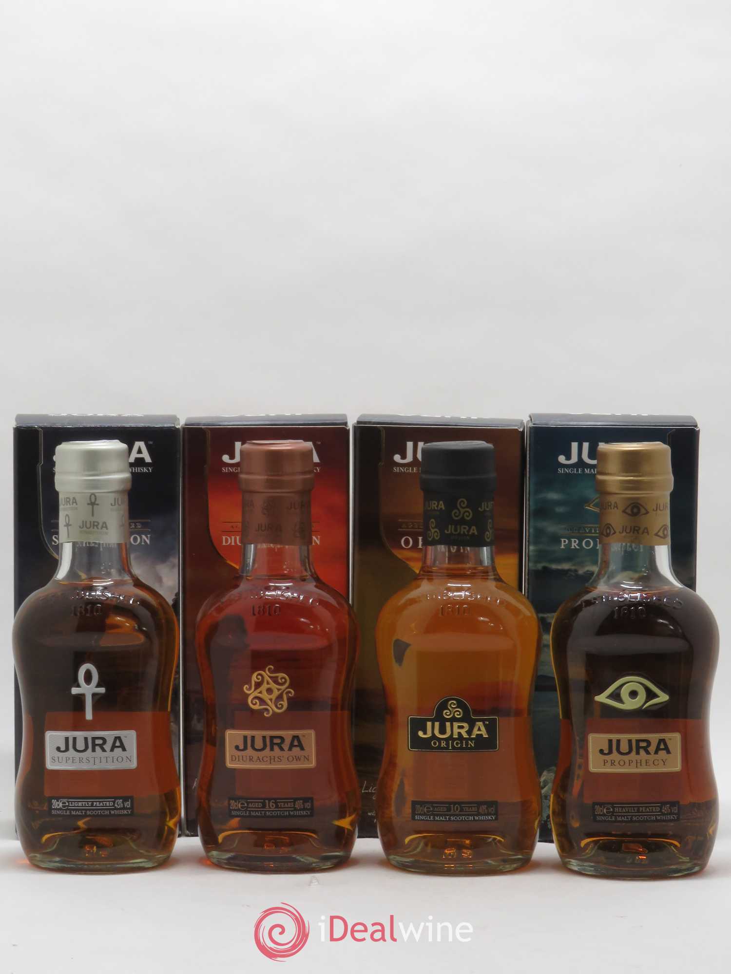 Whisky Ecosse Jura Jura Pack Decouverte - Lot de 4 bouteilles - 1