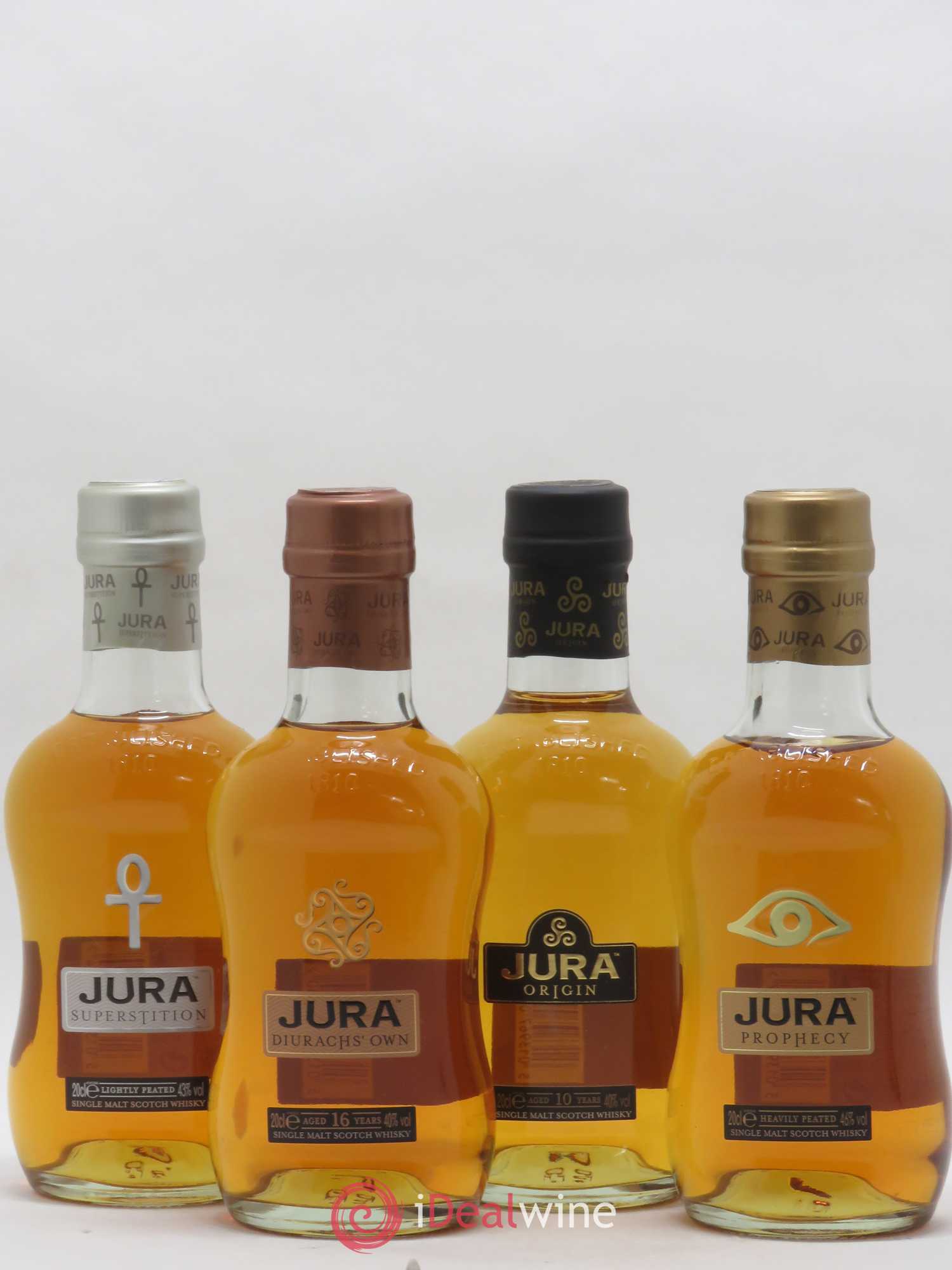 Whisky Ecosse Jura Jura Pack Decouverte - Lot de 4 bouteilles - 0
