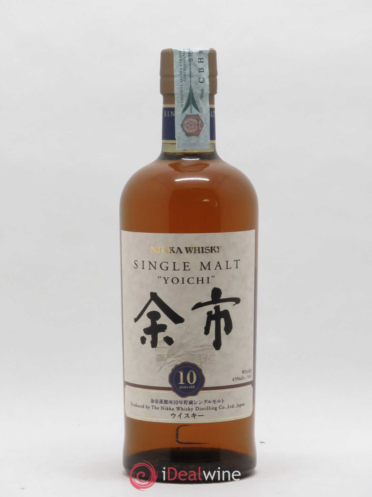 Whisky Hokkaido Nikka Distillerie Yoichi 10 Years - Posten von 1 Flasche - 1