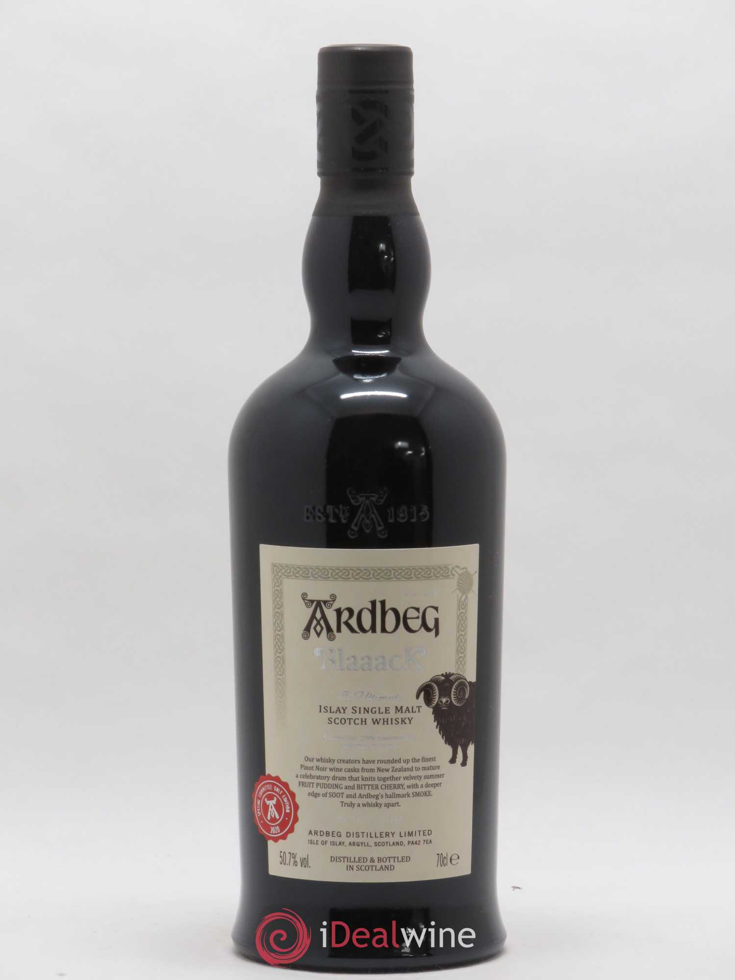 Whisky Ecosse Islay Ardbeg Blaack Exclusive Committee Release 20th Commitee's Anniversary Limited Edition - Posten von 1 Flasche - 0