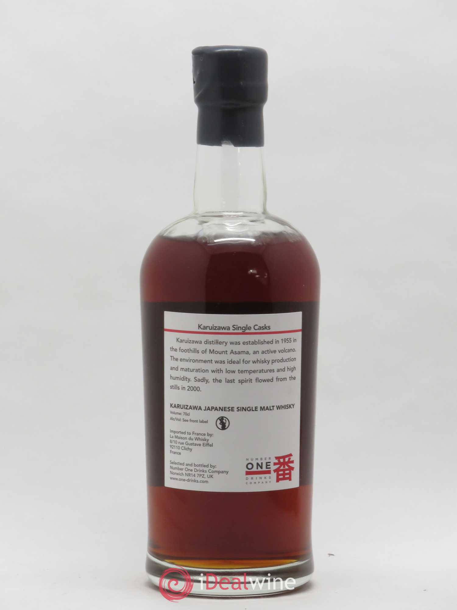 Whisky Honshu Nagano Karuizawa  Bourbon Cask N 8173 OB 2014 30 Years 363 Bottles 1984 - Posten von 1 Flasche - 1