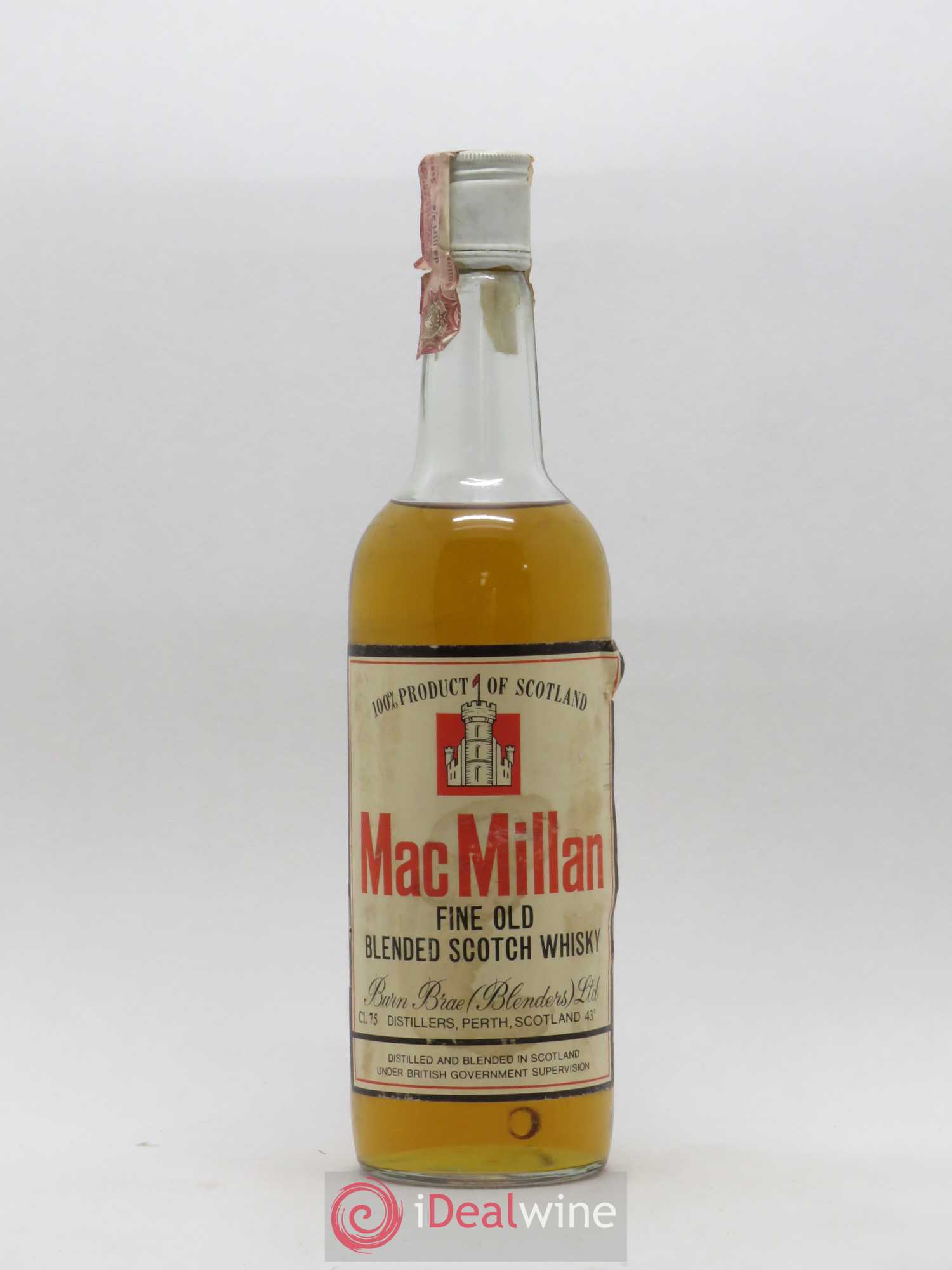 Whisky Whisky Fine Old Blended Scotch Macmillan - Posten von 1 Flasche - 0