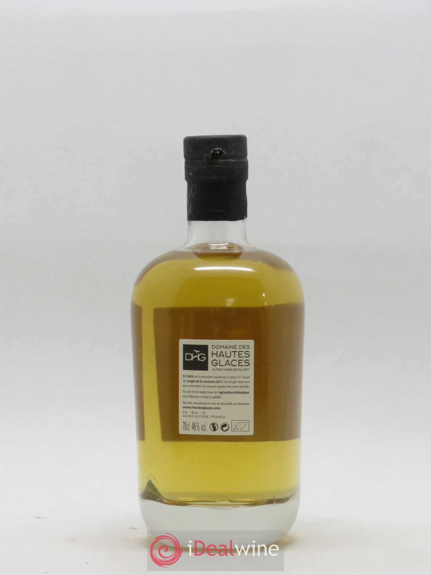 Whisky Les Alpes France Domaine des Hautes Glaces S11 #03 New Organic Spirit 1616 Bouteilles - Posten von 1 Flasche - 1