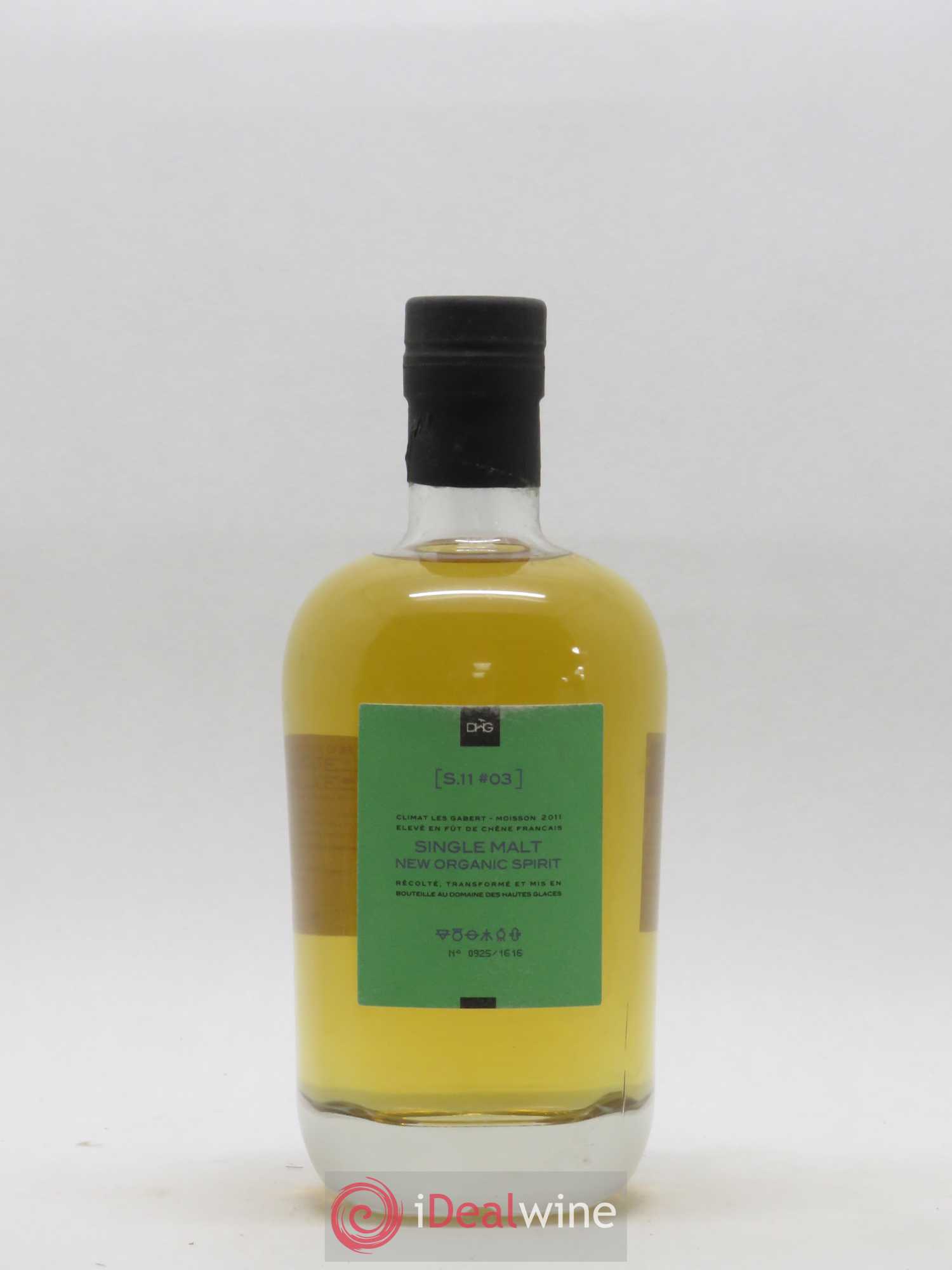 Whisky Les Alpes France Domaine des Hautes Glaces S11 #03 New Organic Spirit 1616 Bouteilles - Posten von 1 Flasche - 0