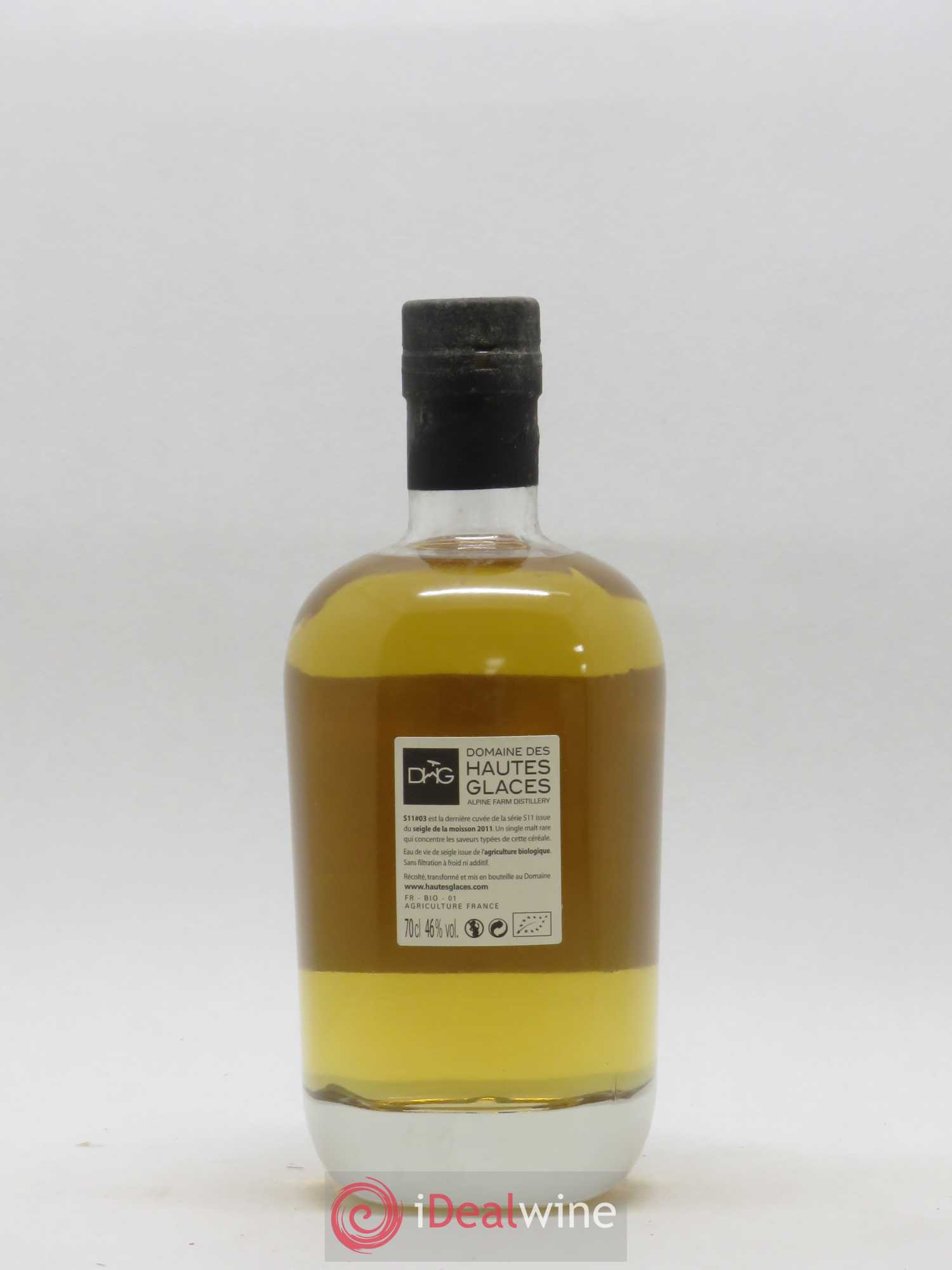 Whisky Les Alpes France Domaine des Hautes Glaces S11 #03 New Organic Spirit 1616 Bouteilles - Posten von 1 Flasche - 1