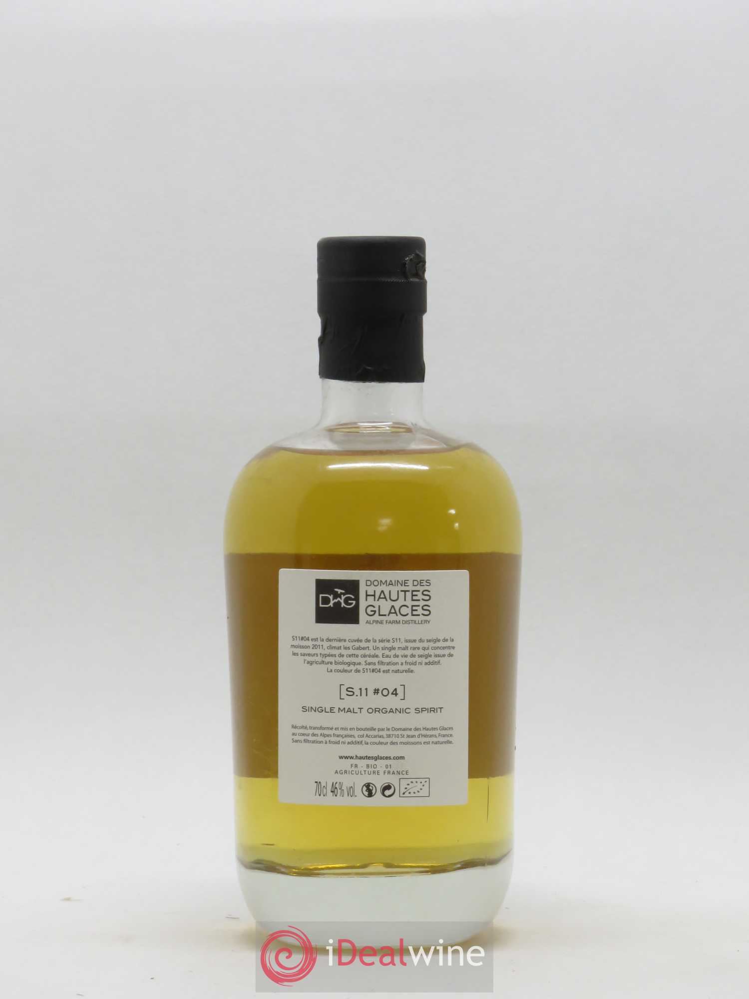 Whisky Les Alpes France Domaine des Hautes Glaces S11 #04 New Organic Spirit - Posten von 1 Flasche - 1