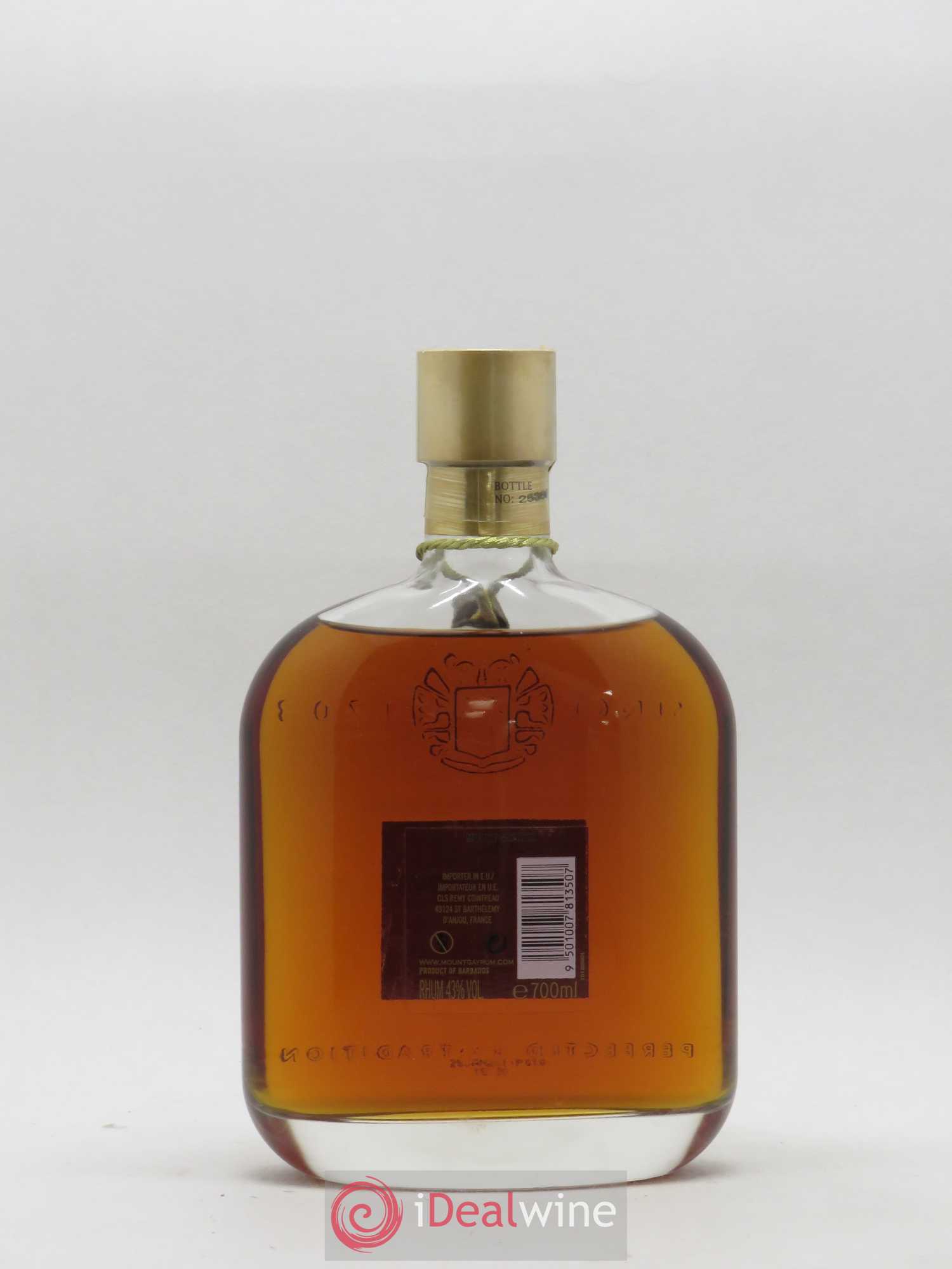 Rhum Barbade Mount GAY Old Cask Selection 1703  - Lot of 1 bottle - 1