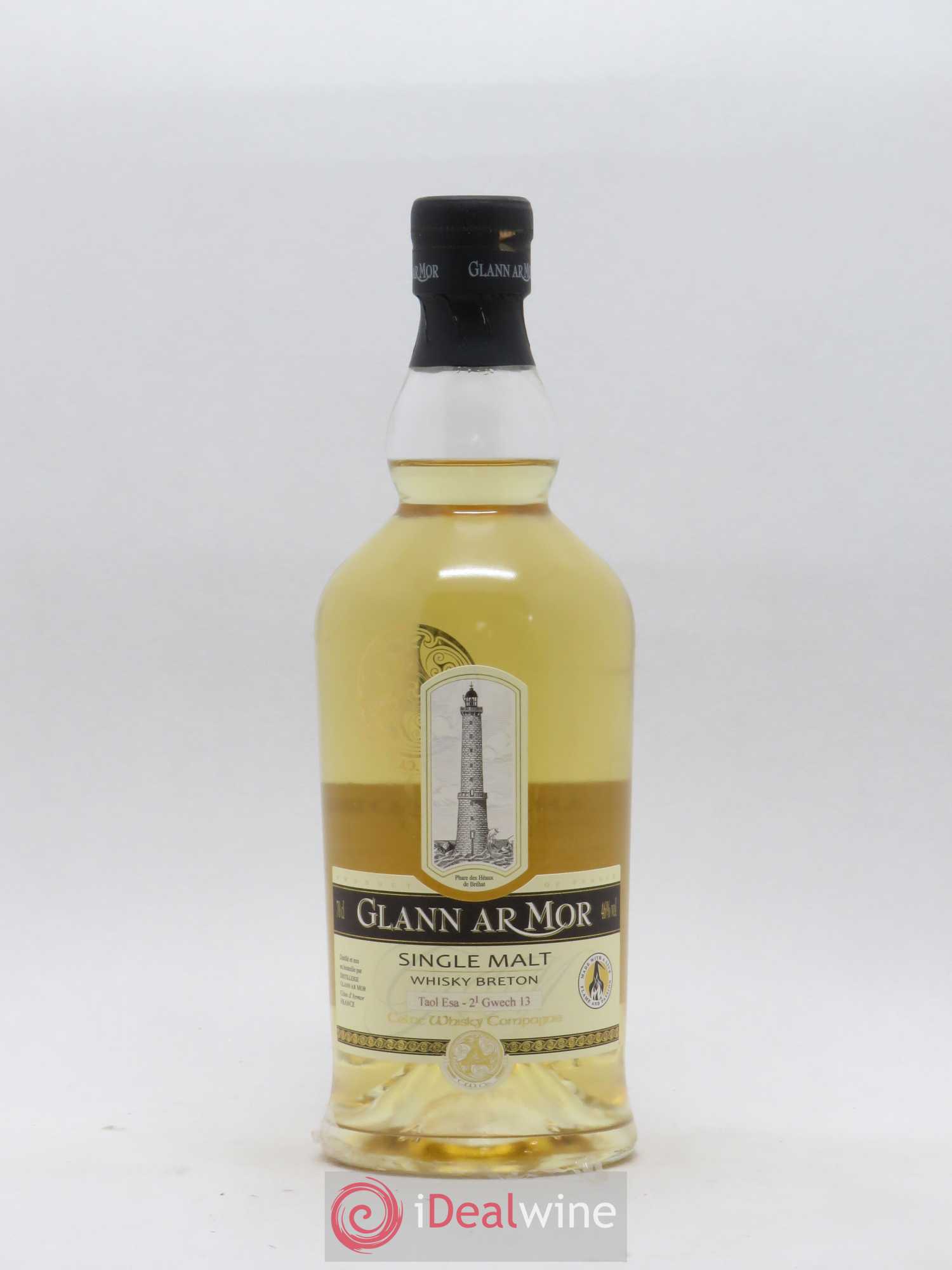 Whisky Bretagne Glann Ar Mor Taol Esa 2l Gwech 13 Single Malt Fût De Bourbon 2013 - Posten von 1 Flasche - 0
