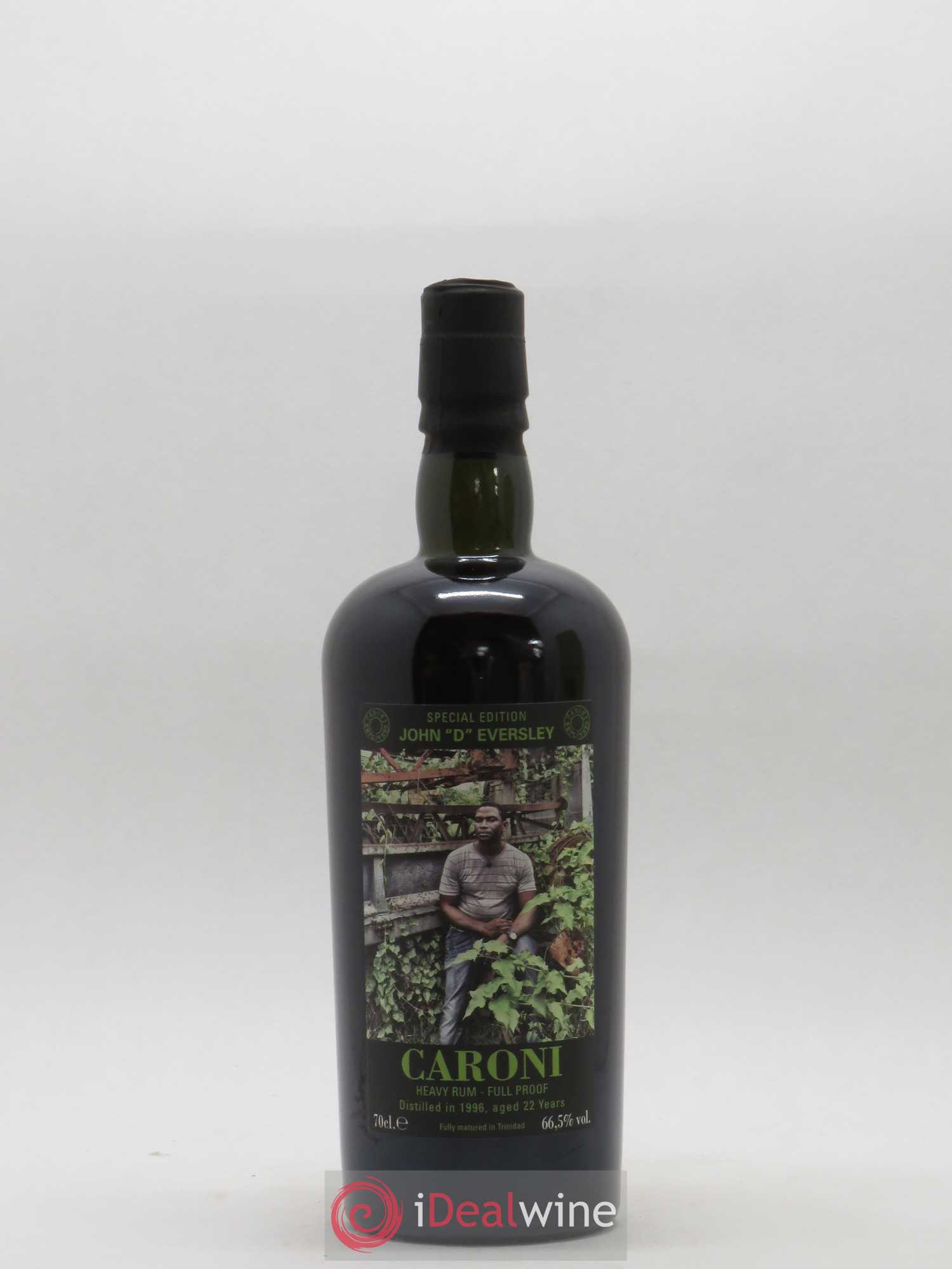 Rhum Trinidad and Tobaggo Caroni Heavy Rum Full Proof 22 Ans mise 2018 Special edition Caroni Employes John D Eversley 1996 - Posten von 1 Flasche - 1