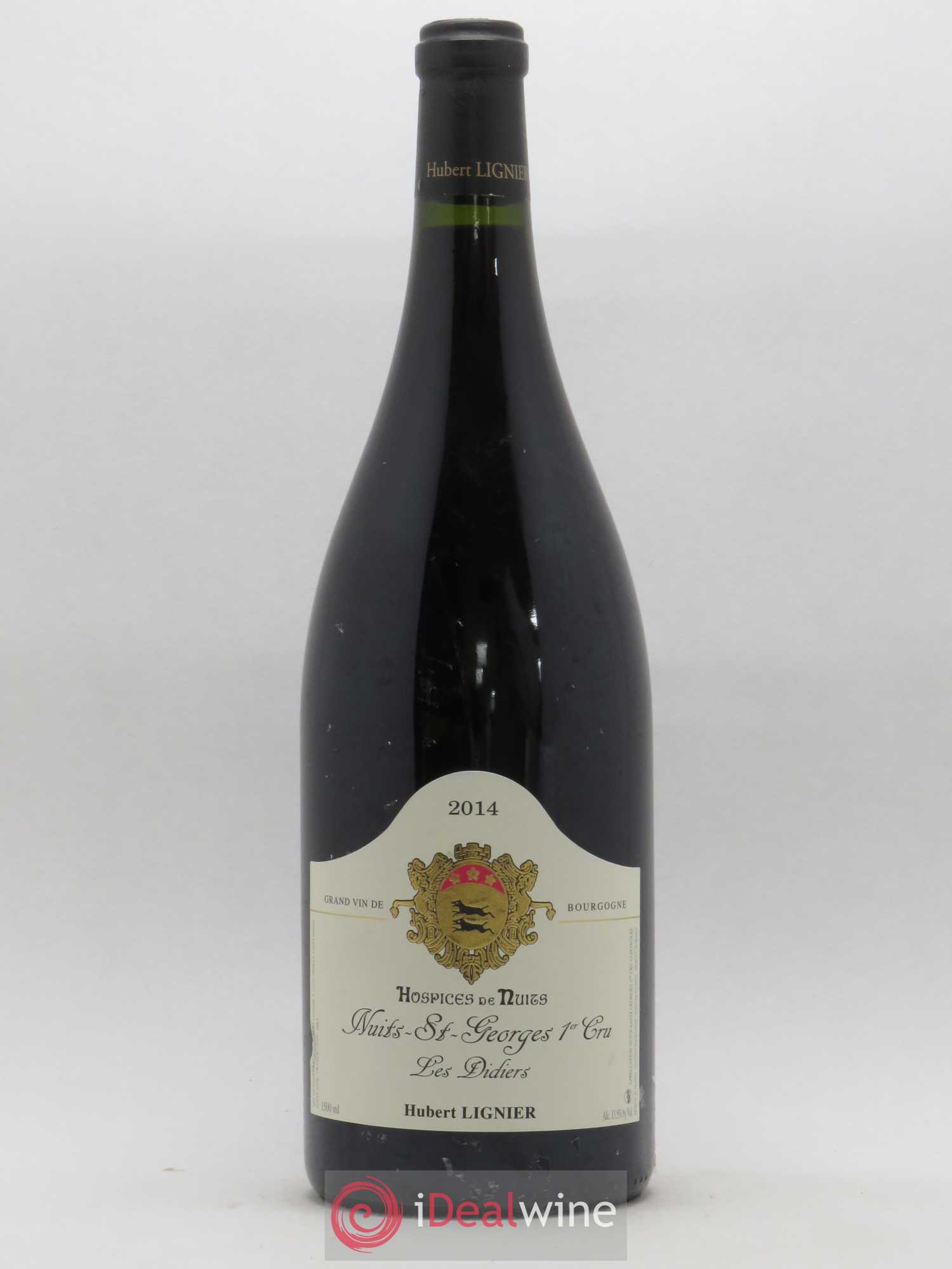 Nuits-Saint-Georges 1er Cru Les Didiers Hospices de Nuits Hubert Lignier (Domaine) 2014 - Lot de 1 magnum - 0