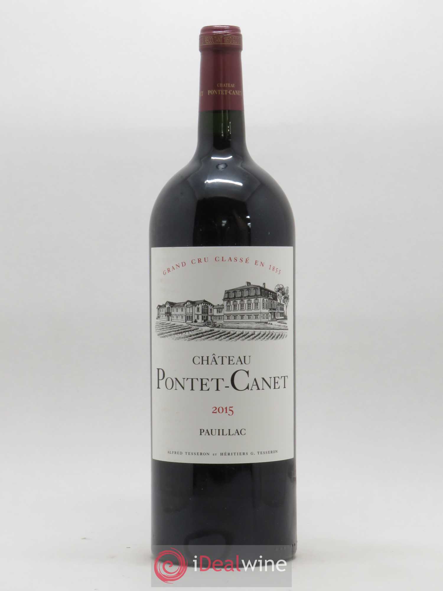 Château Pontet Canet 5ème Grand Cru Classé 2015 - Lot de 1 magnum - 0