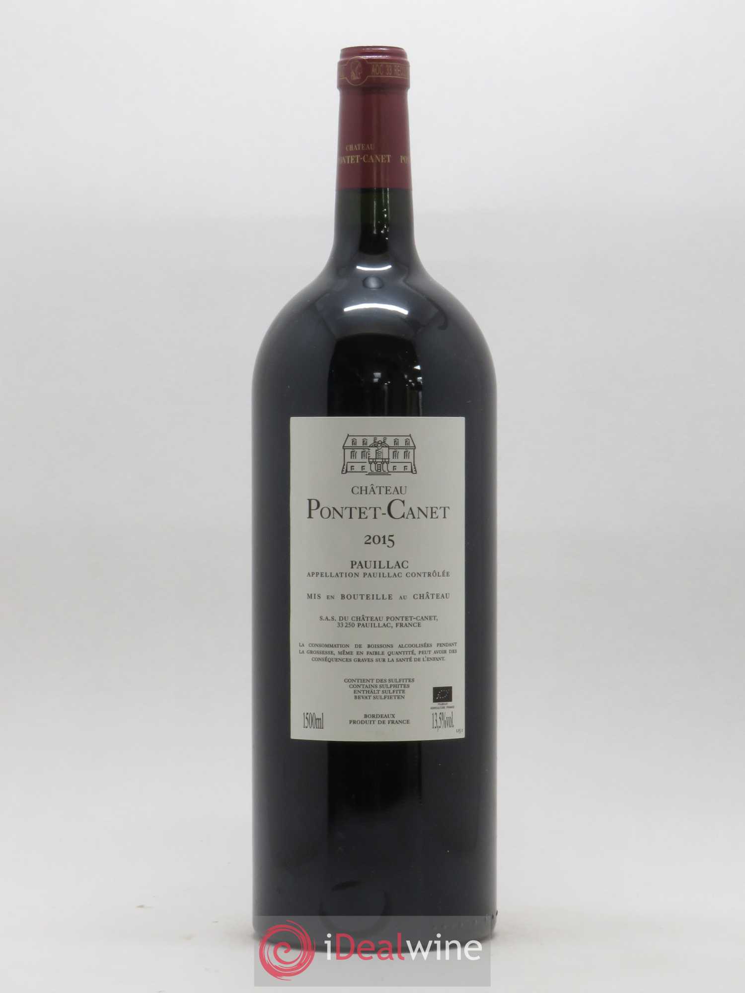 Château Pontet Canet 5ème Grand Cru Classé 2015 - Lot de 1 magnum - 1
