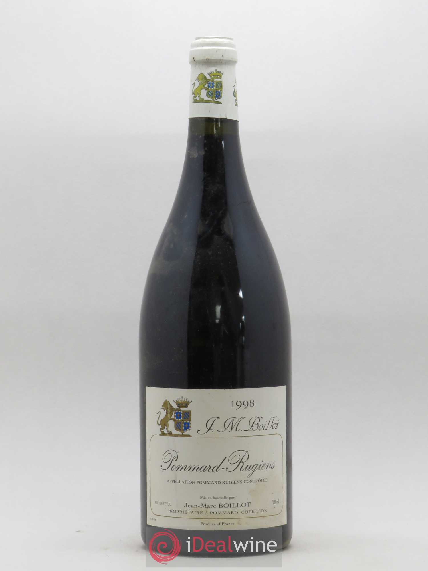 Pommard 1er Cru Rugiens Jean-Marc Boillot 1998 - Lot de 1 magnum - 0