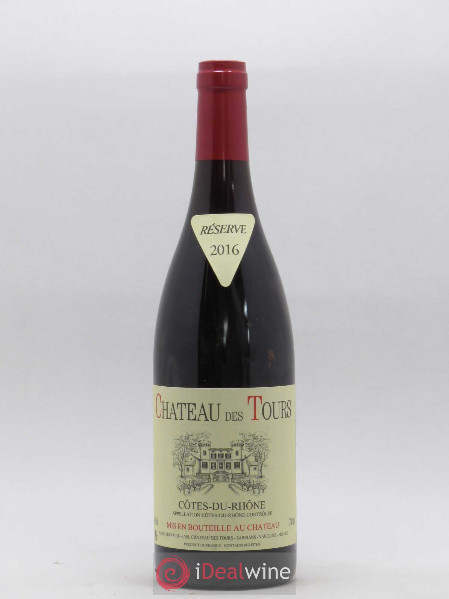 Côtes-du-Rhône Château des Tours Emmanuel Reynaud 2016 - Lot de 1 bouteille - 0