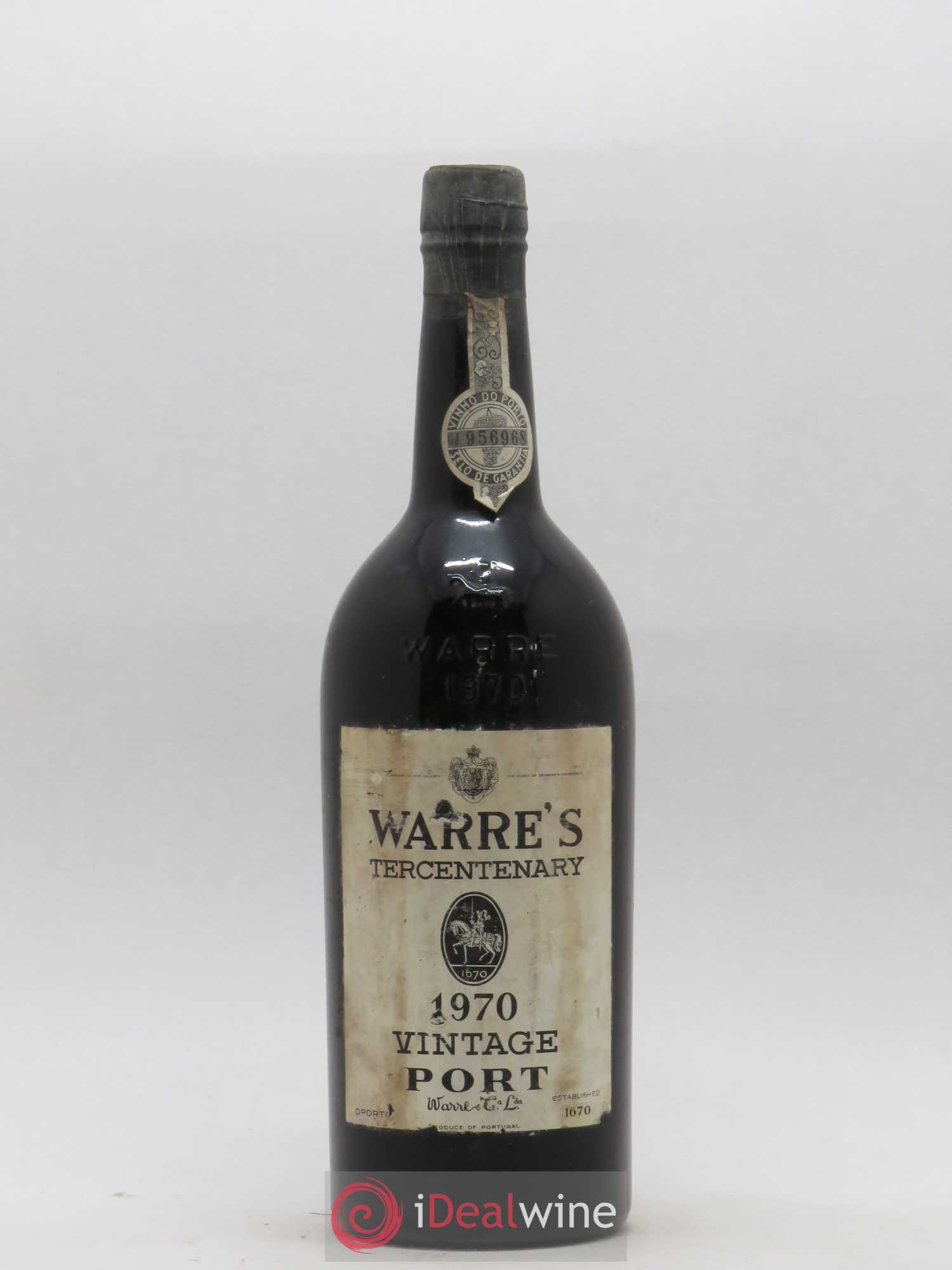 Porto Porto Vintage Warre s Tercentenary 1970 - Posten von 1 Flasche - 0