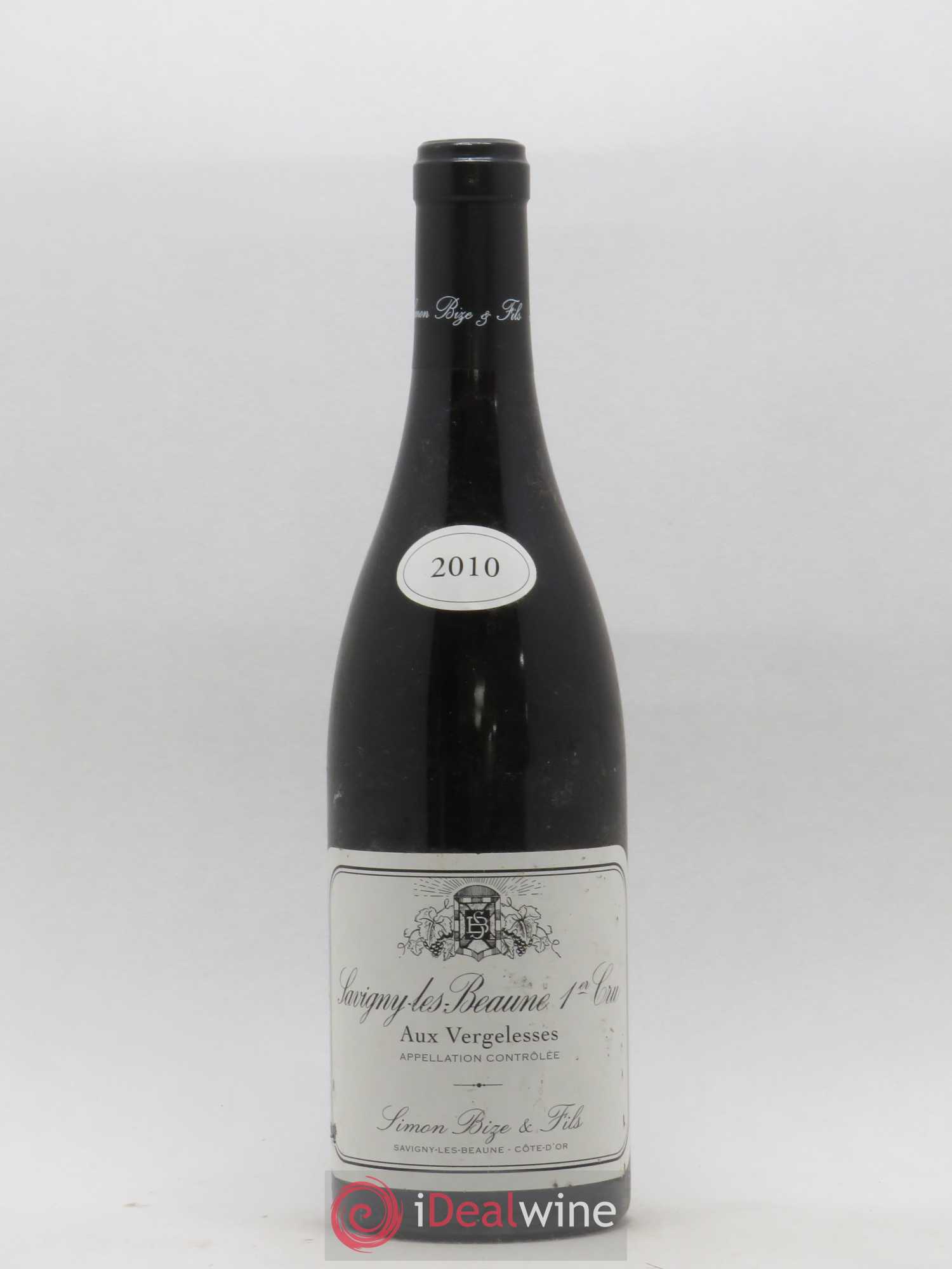 Savigny-lès-Beaune 1er Cru Aux Vergelesses Simon Bize & Fils 2010 - Lot de 1 bouteille - 0