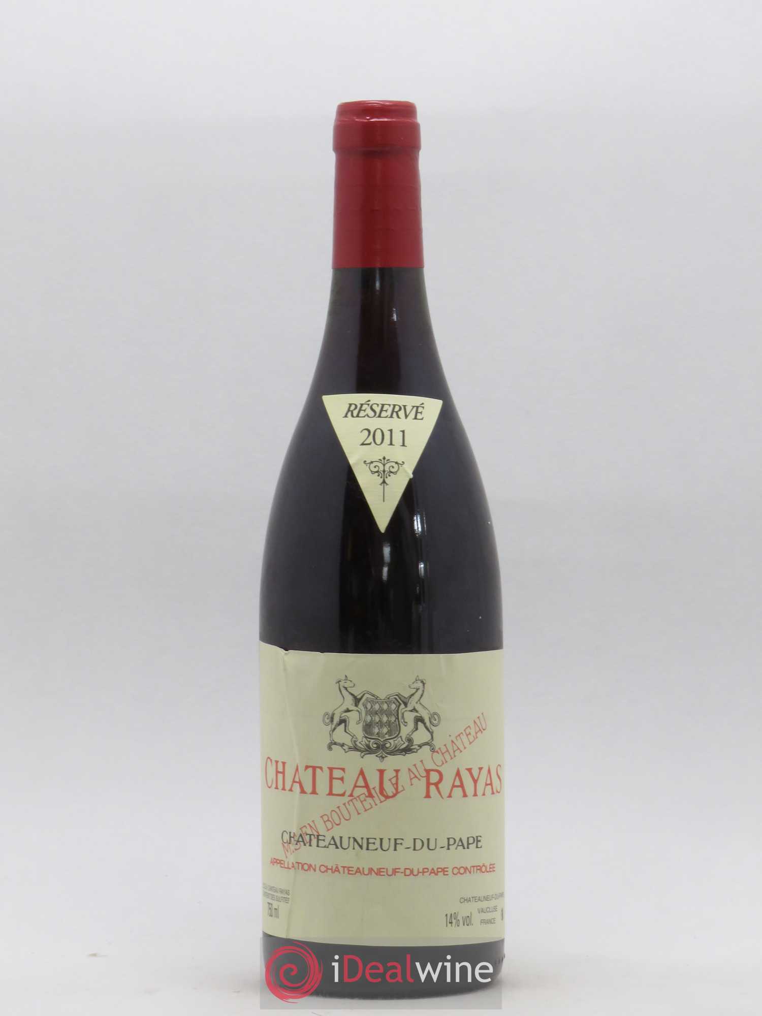 Châteauneuf-du-Pape Château Rayas Emmanuel Reynaud 2011 - Lot de 1 bouteille - 0