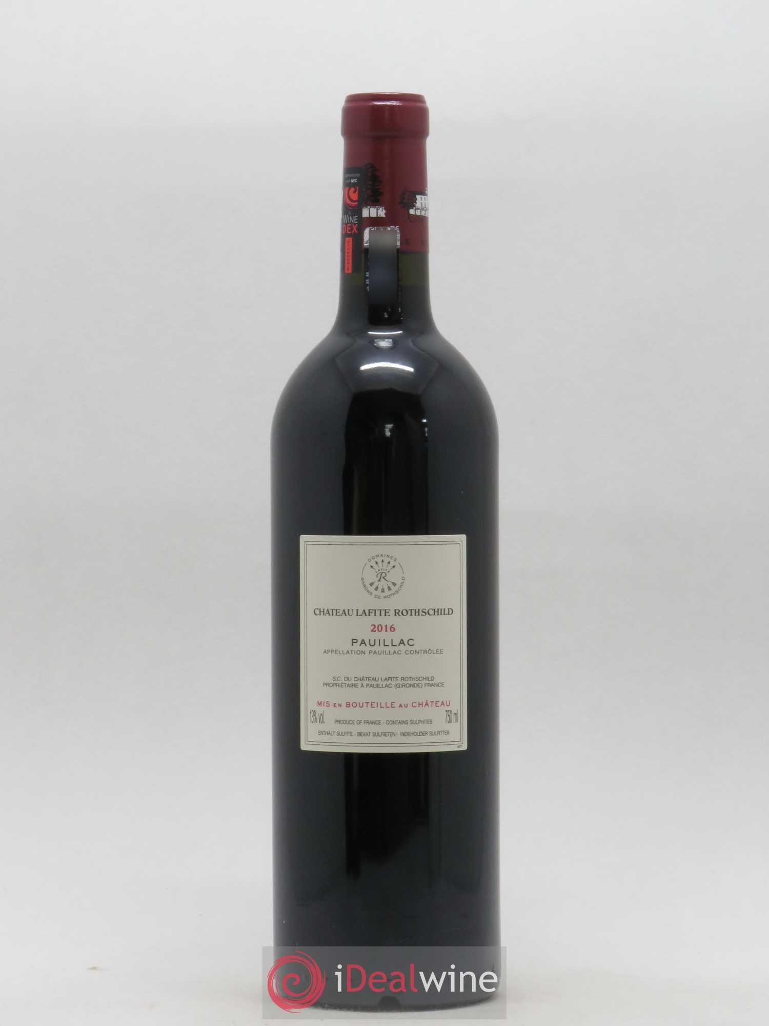 Château Lafite Rothschild 1er Grand Cru Classé 2016 - Lot de 1 bouteille - 1