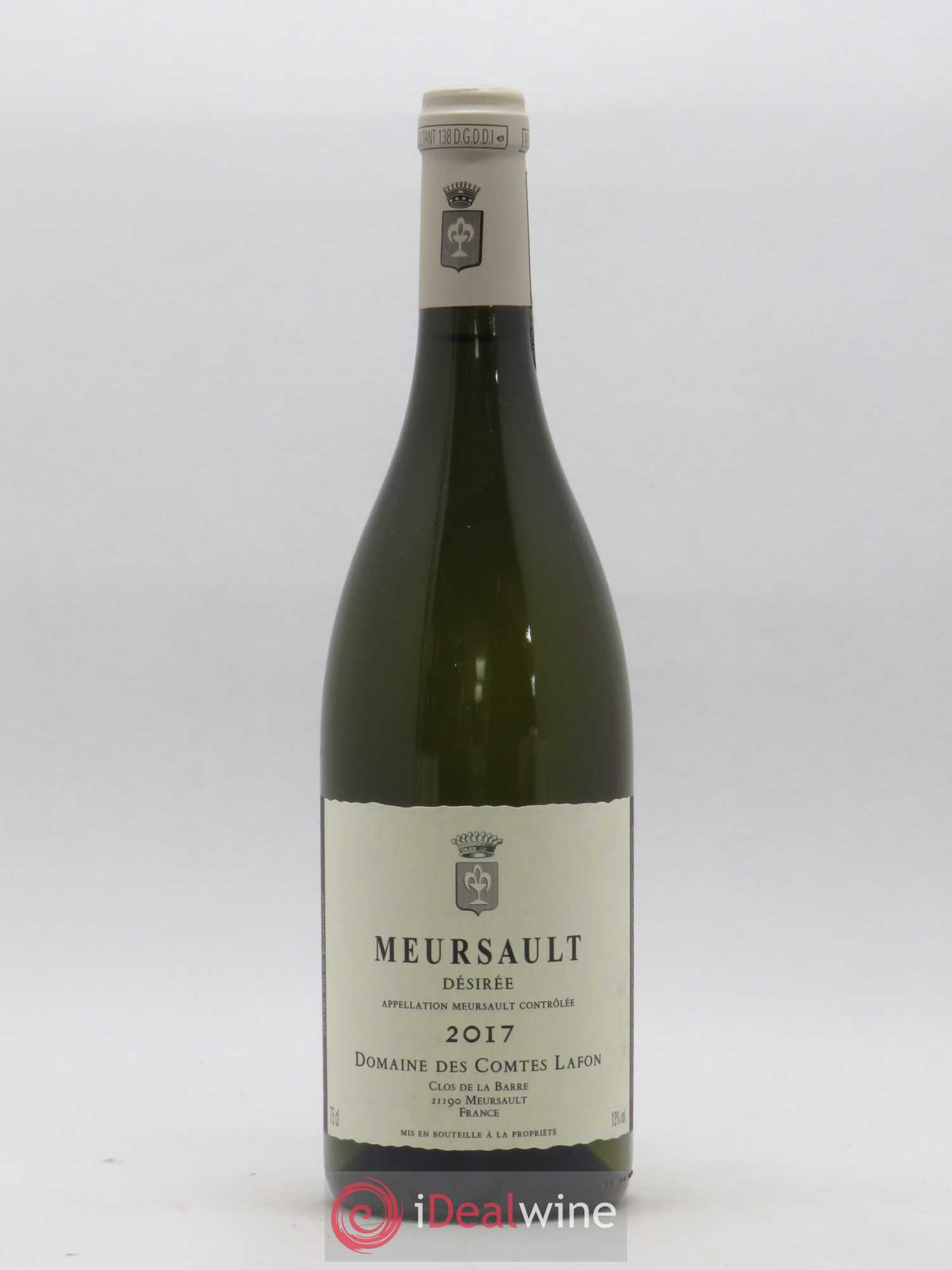 Meursault Désirée Comtes Lafon (Domaine des) 2017 - Lot de 1 bouteille - 0