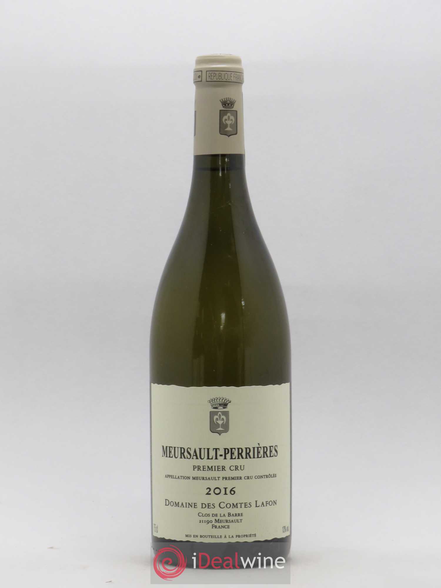 Meursault 1er Cru Perrières Comtes Lafon (Domaine des) 2016 - Lot de 1 bouteille - 0