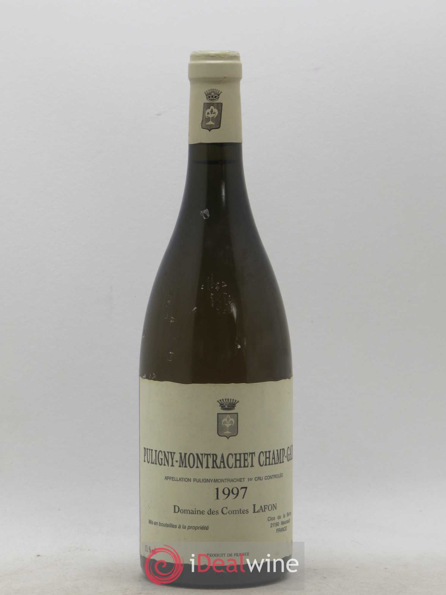 Puligny-Montrachet 1er Cru Champgain Comtes Lafon (Domaine des) 1997 - Lot de 1 bouteille - 0