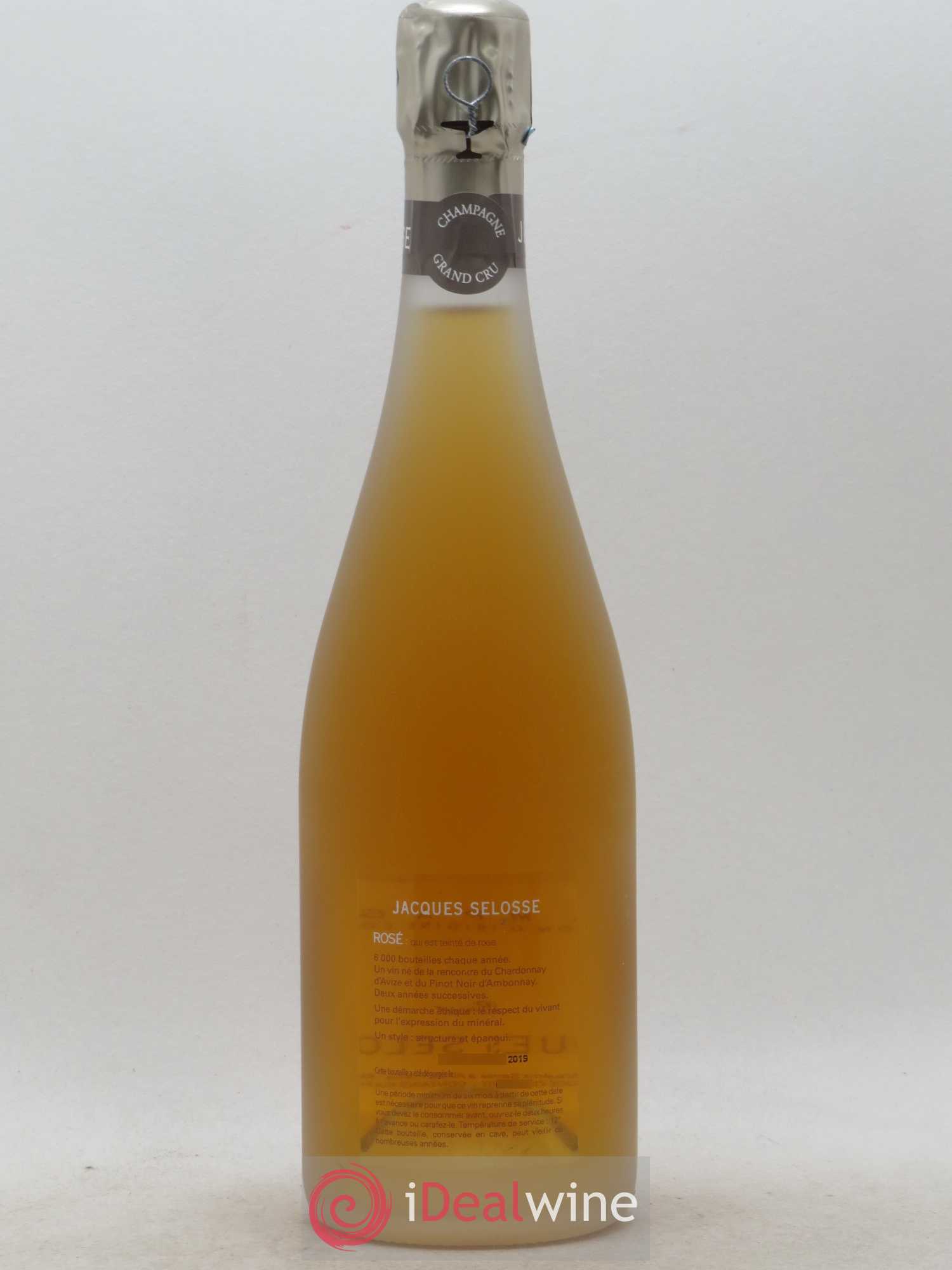 Rosé Brut Jacques Selosse - Lot de 1 bouteille - 1