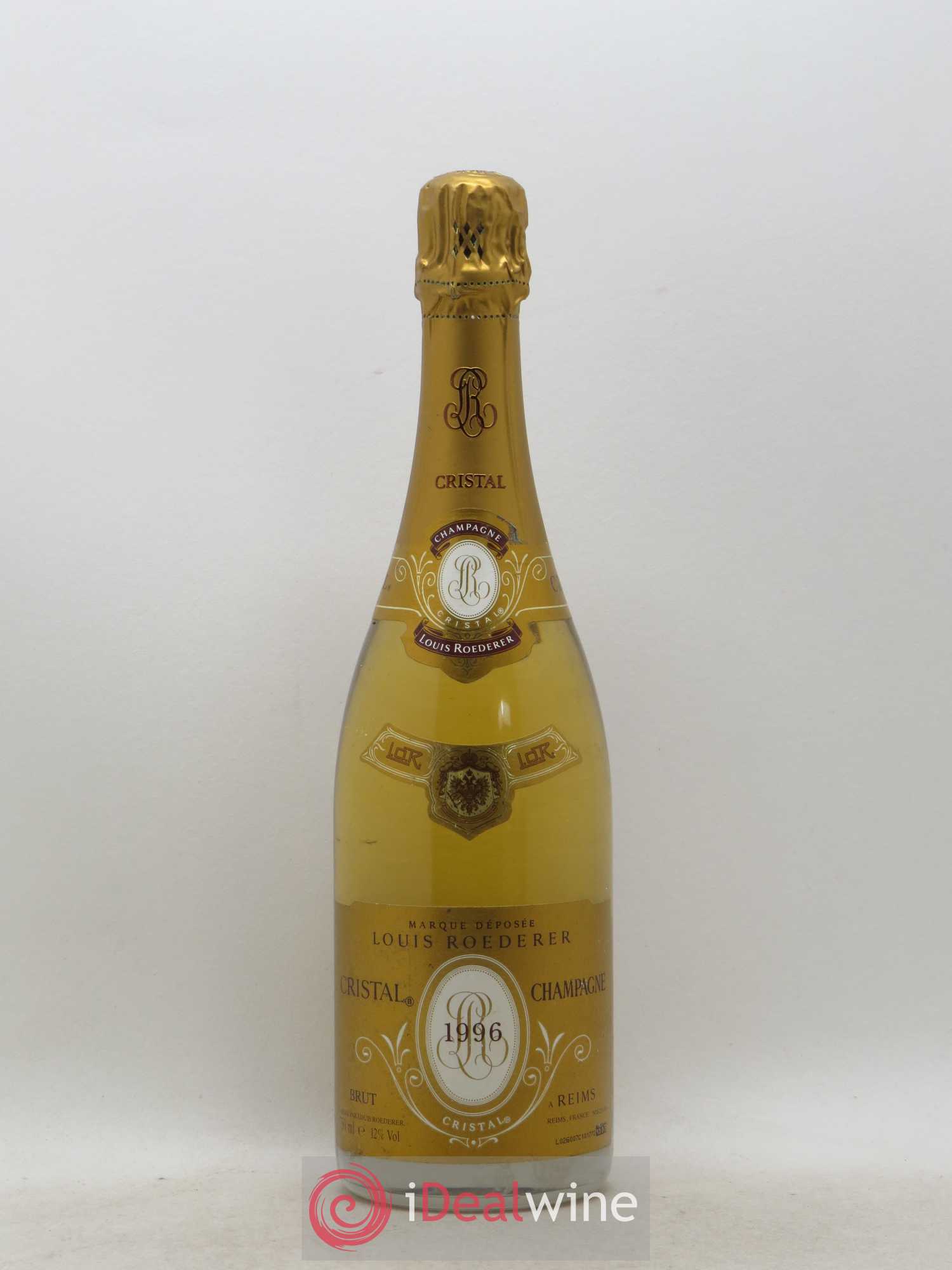 Cristal Louis Roederer 1996 - Lot de 1 bouteille - 0