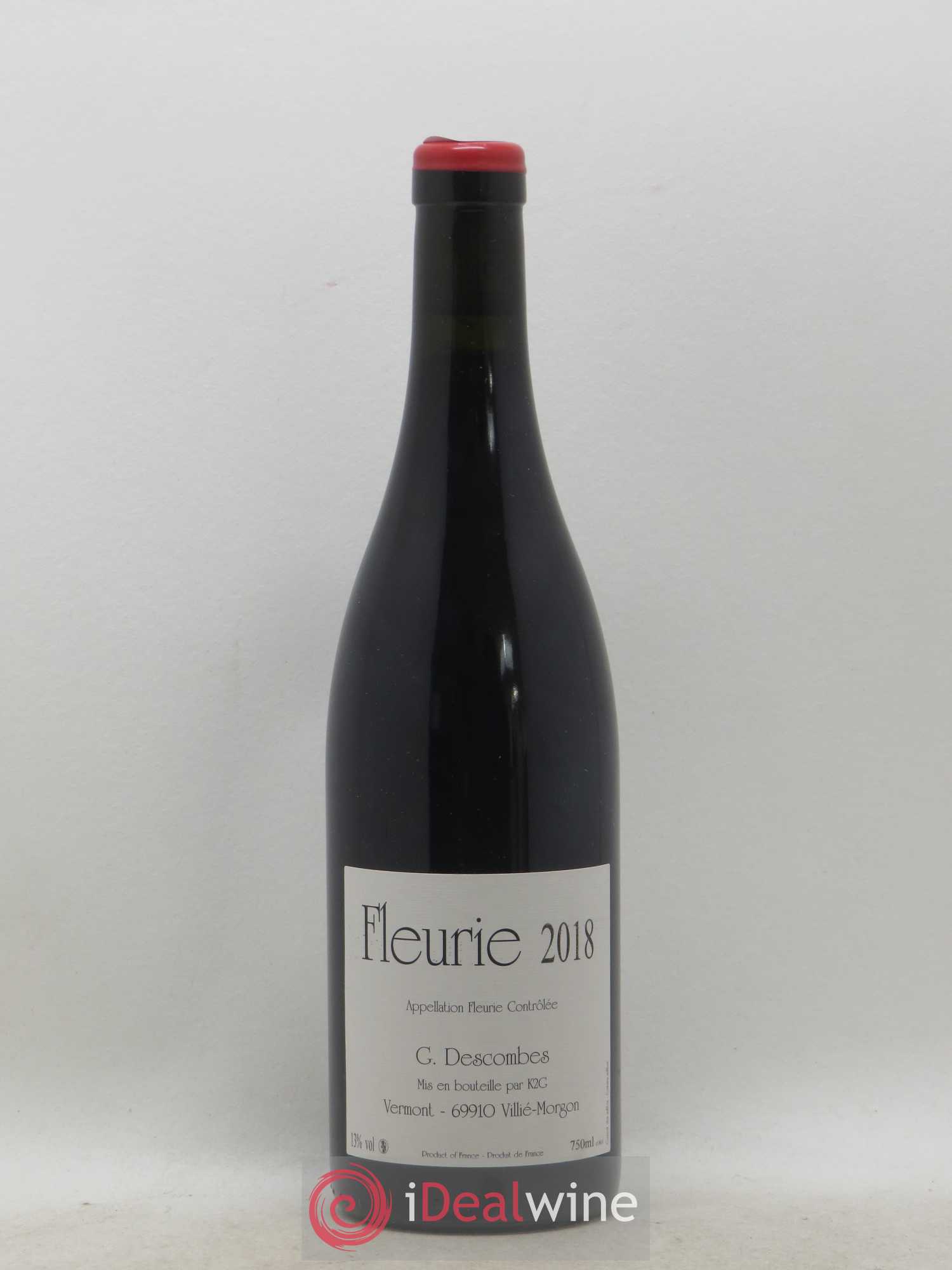 Fleurie Vieilles vignes Georges Descombes (Domaine) 2018 - Lot de 1 bouteille - 0
