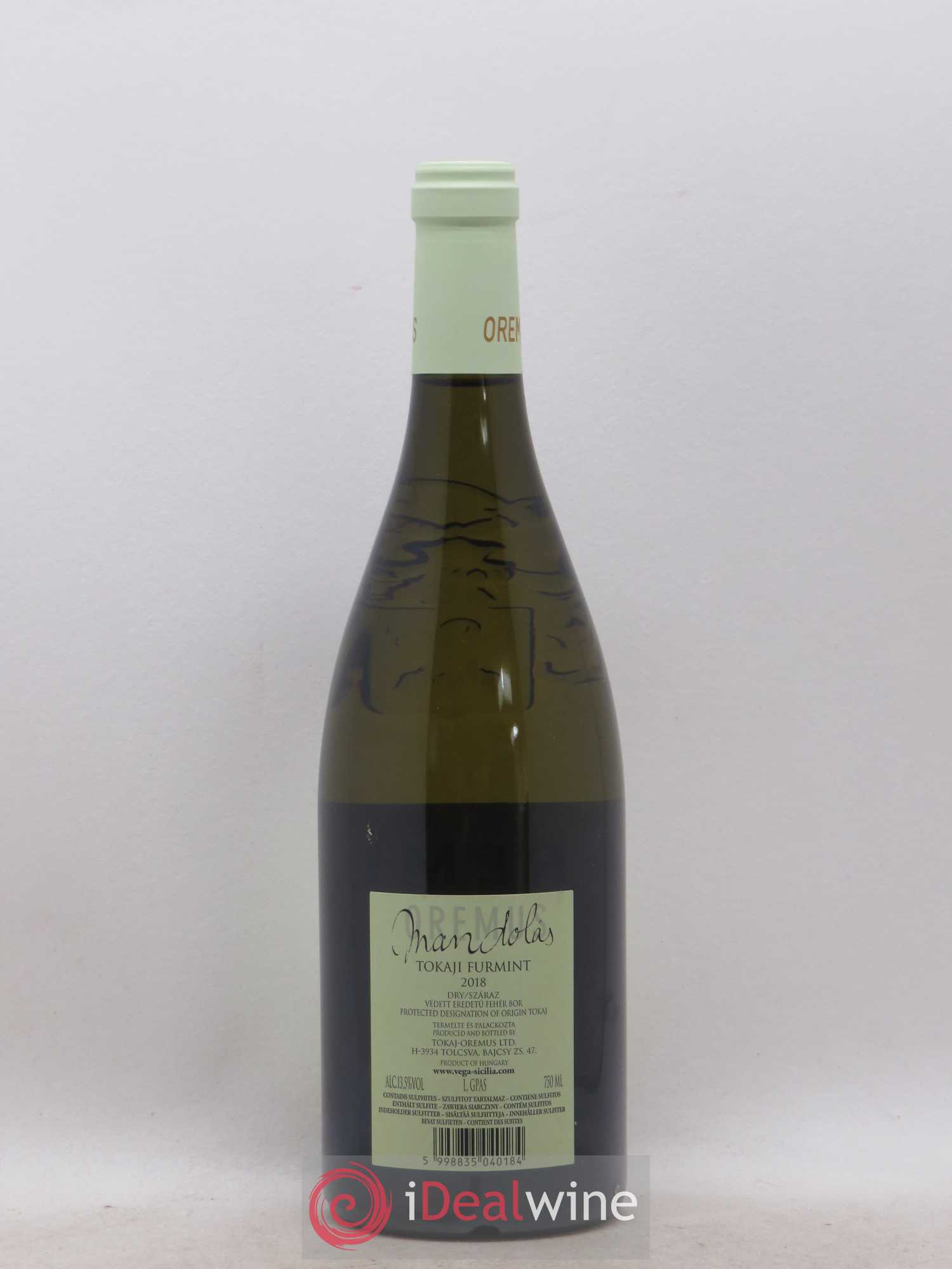 Hongrie Tokaji Furmint Oremus Mandolas 1980 - Lot de 1 bouteille - 1