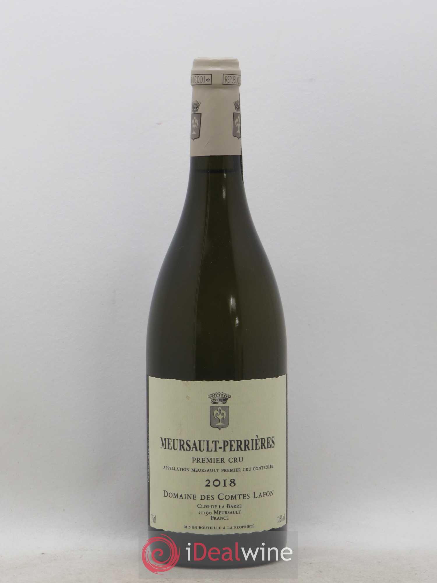 Meursault 1er Cru Perrières Comtes Lafon (Domaine des) 2018 - Lot de 1 bouteille - 0