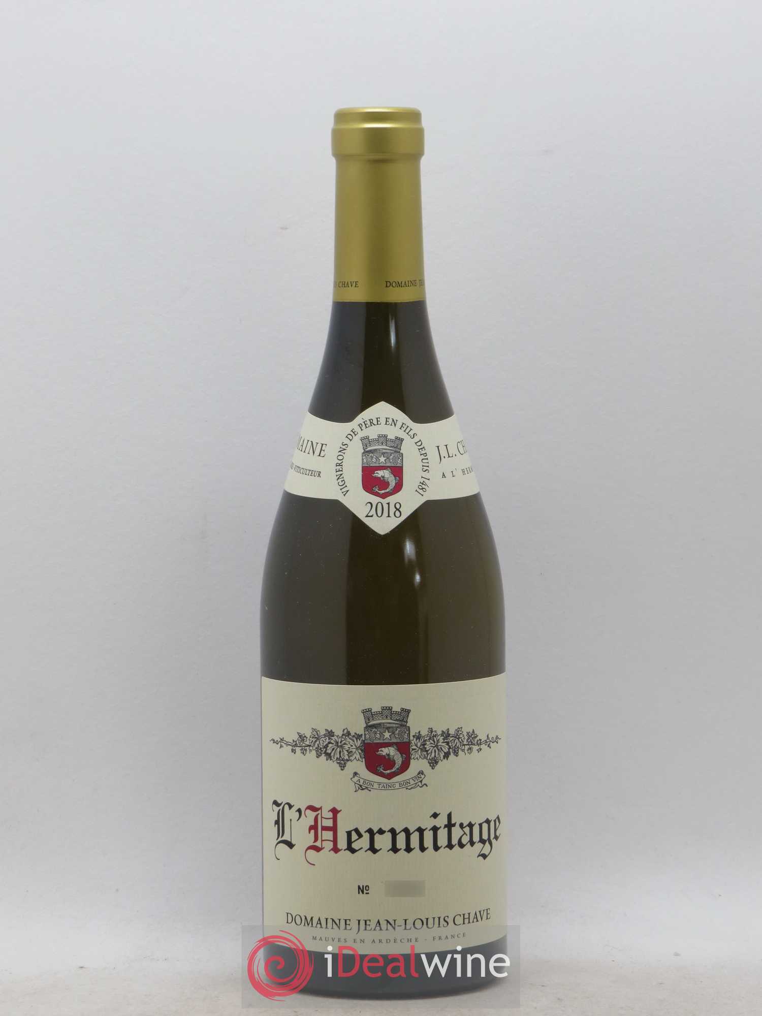 Hermitage Jean-Louis Chave 2018 - Lot de 1 bouteille - 0