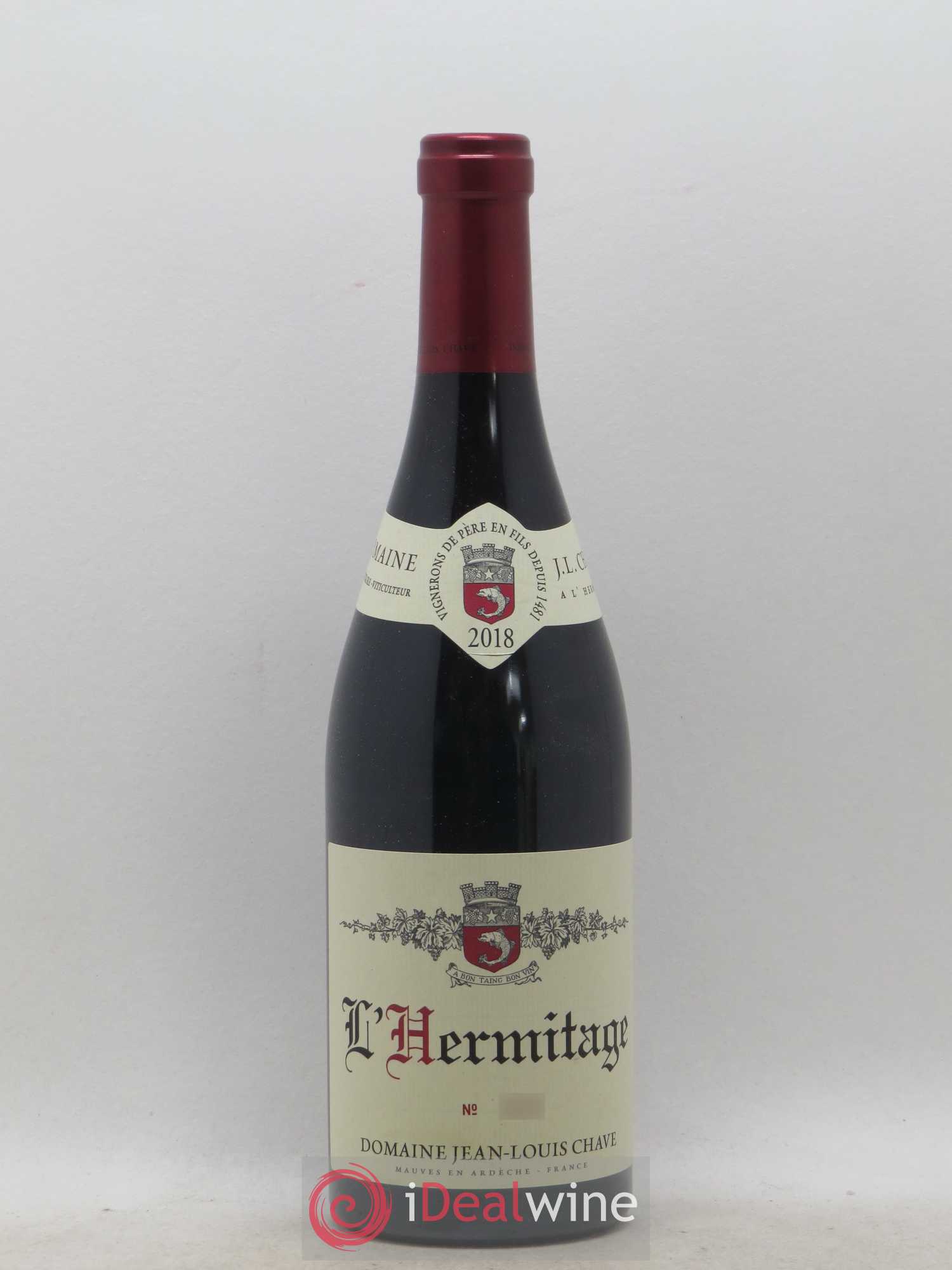 Hermitage Jean-Louis Chave 2018 - Lot de 1 bouteille - 0