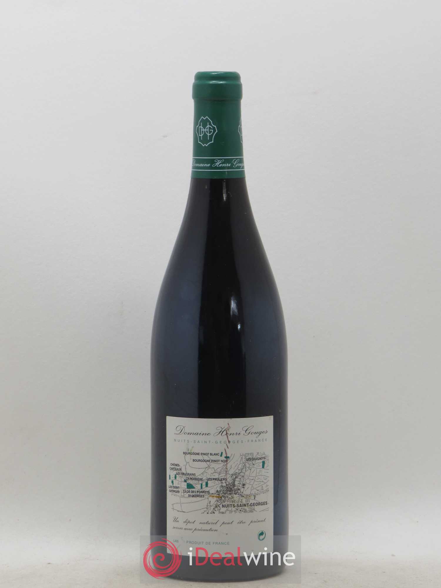 Nuits-Saint-Georges 1er Cru Les Saints Georges Henri Gouges 1999 - Posten von 1 Flasche - 1