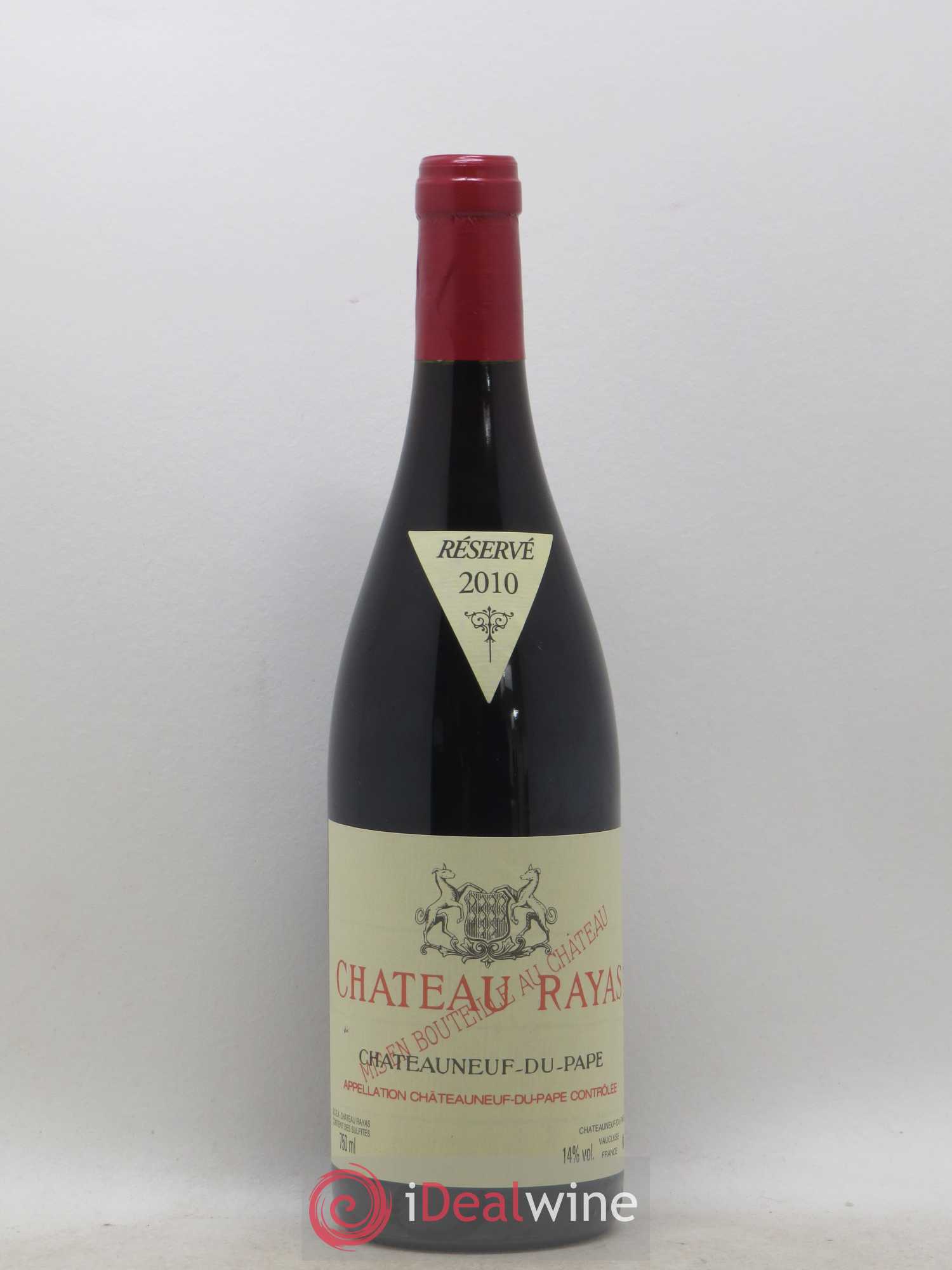 Châteauneuf-du-Pape Château Rayas Emmanuel Reynaud 2010 - Lot de 1 bouteille - 0