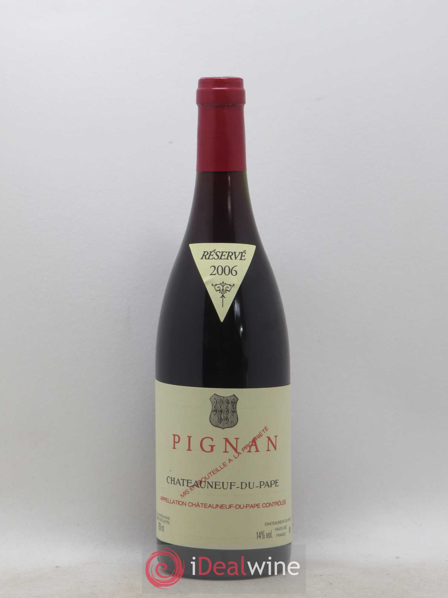 Châteauneuf-du-Pape Pignan Emmanuel Reynaud 2006 - Lot de 1 bouteille - 0