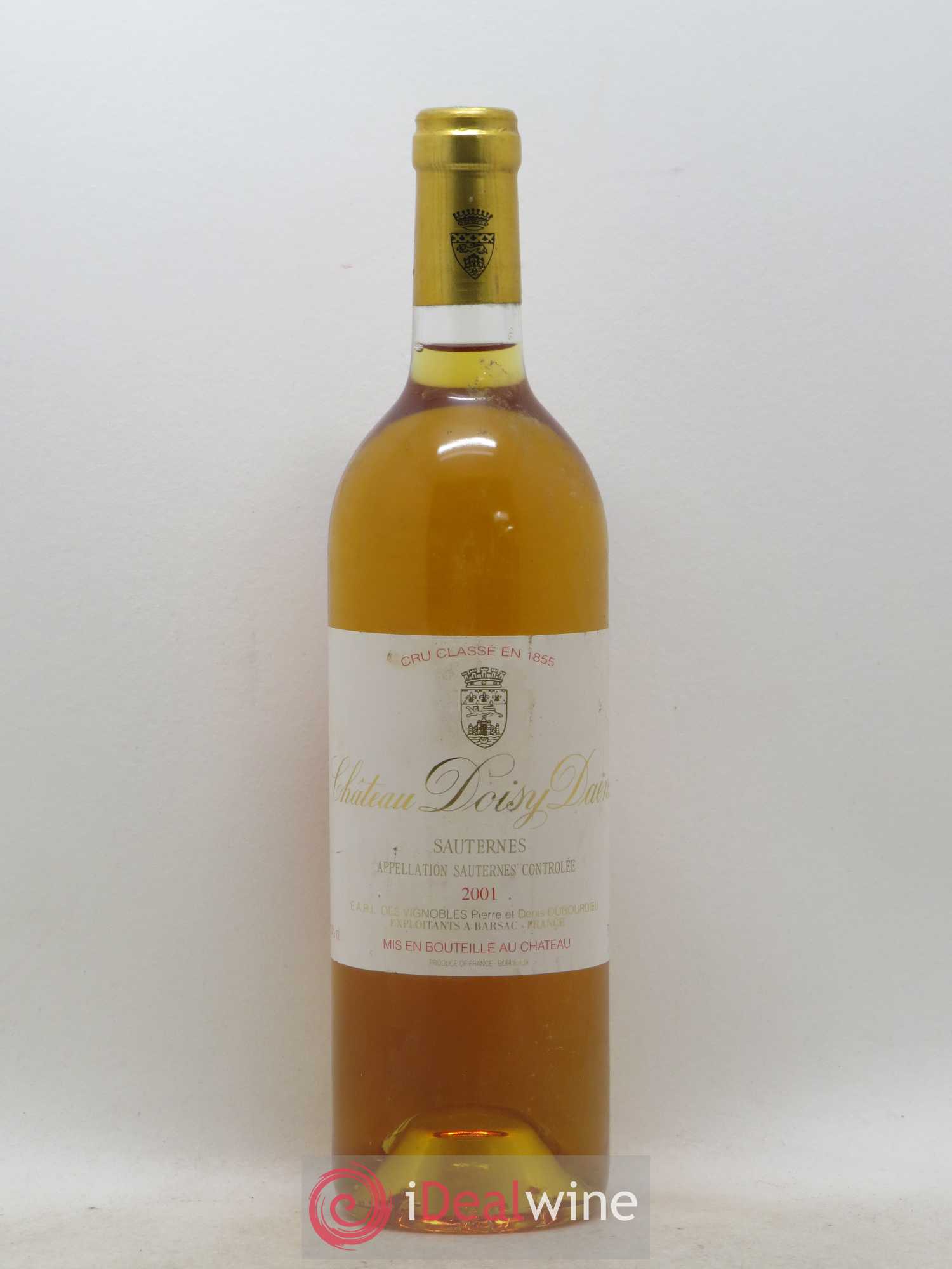 Château Doisy Daëne 2ème Grand Cru Classé 2001 - Lotto di 1 bottiglia - 0