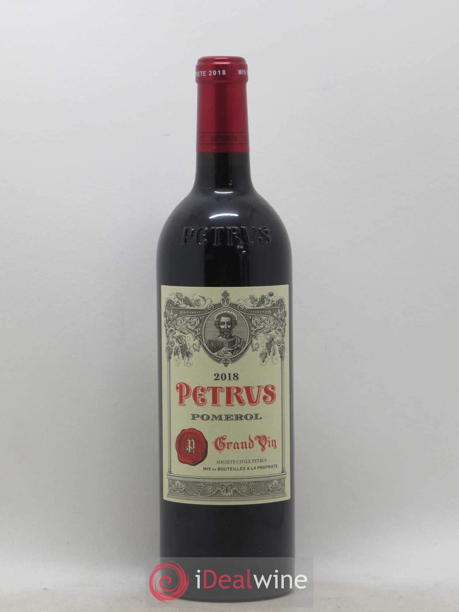 Petrus 2018 - Lot de 1 bouteille - 0