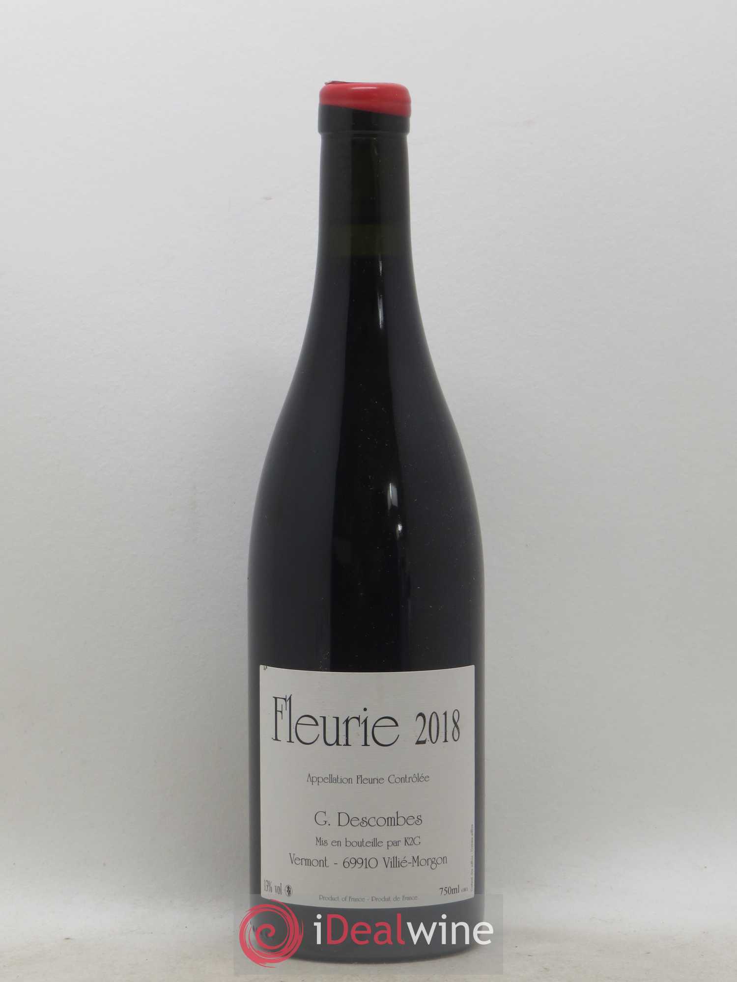 Fleurie Vieilles vignes Georges Descombes (Domaine) 2018 - Lot de 1 bouteille - 0