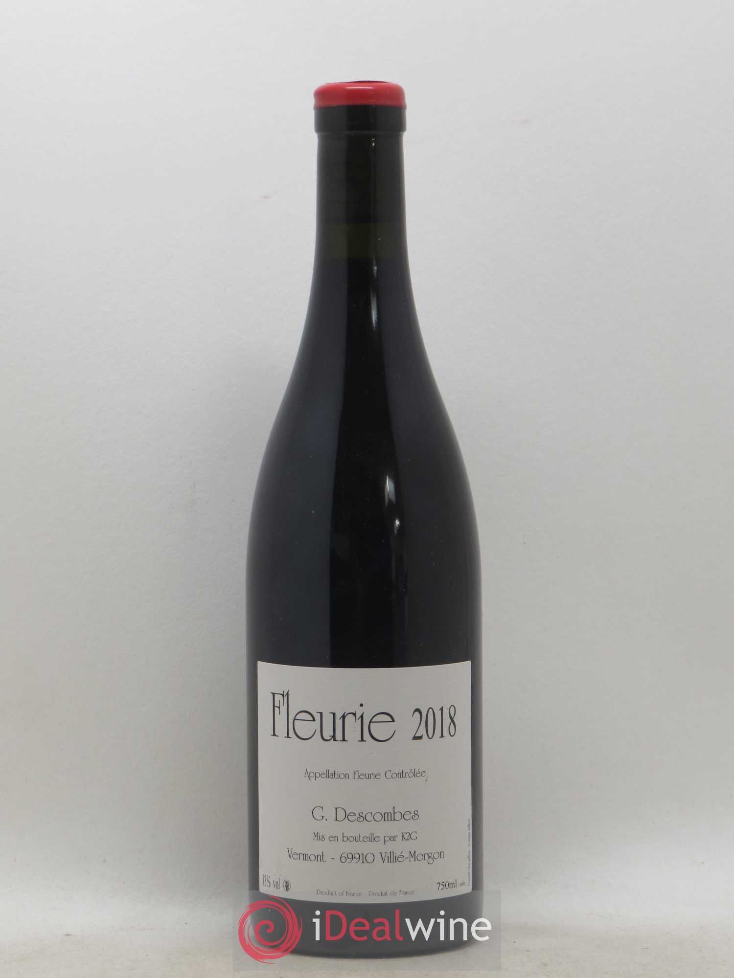 Fleurie Vieilles vignes Georges Descombes (Domaine) 2018 - Lot de 1 bouteille - 0