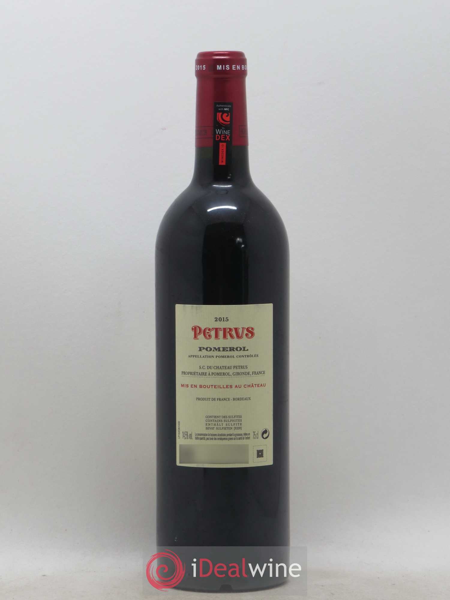 Petrus 2015 - Lot de 1 bouteille - 1